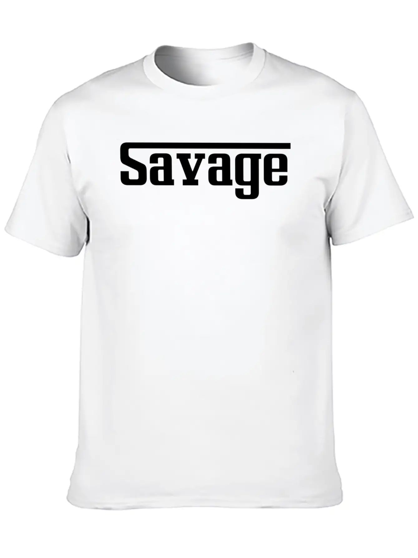 Savage Apparel Basic Graphic T-Shirt – Daily Comfort In Soft Cotton