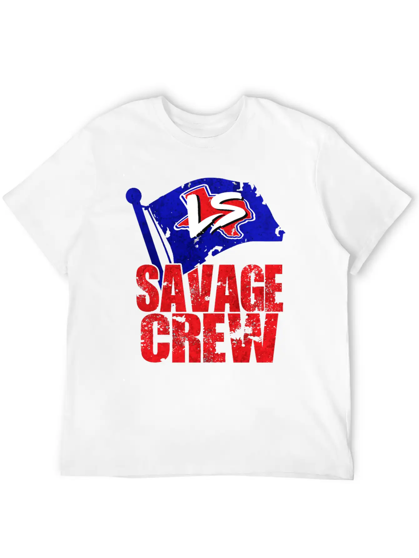 Savage Crew Lightweight Cotton T-Shirt – Daily Comfort Graphic Shirt