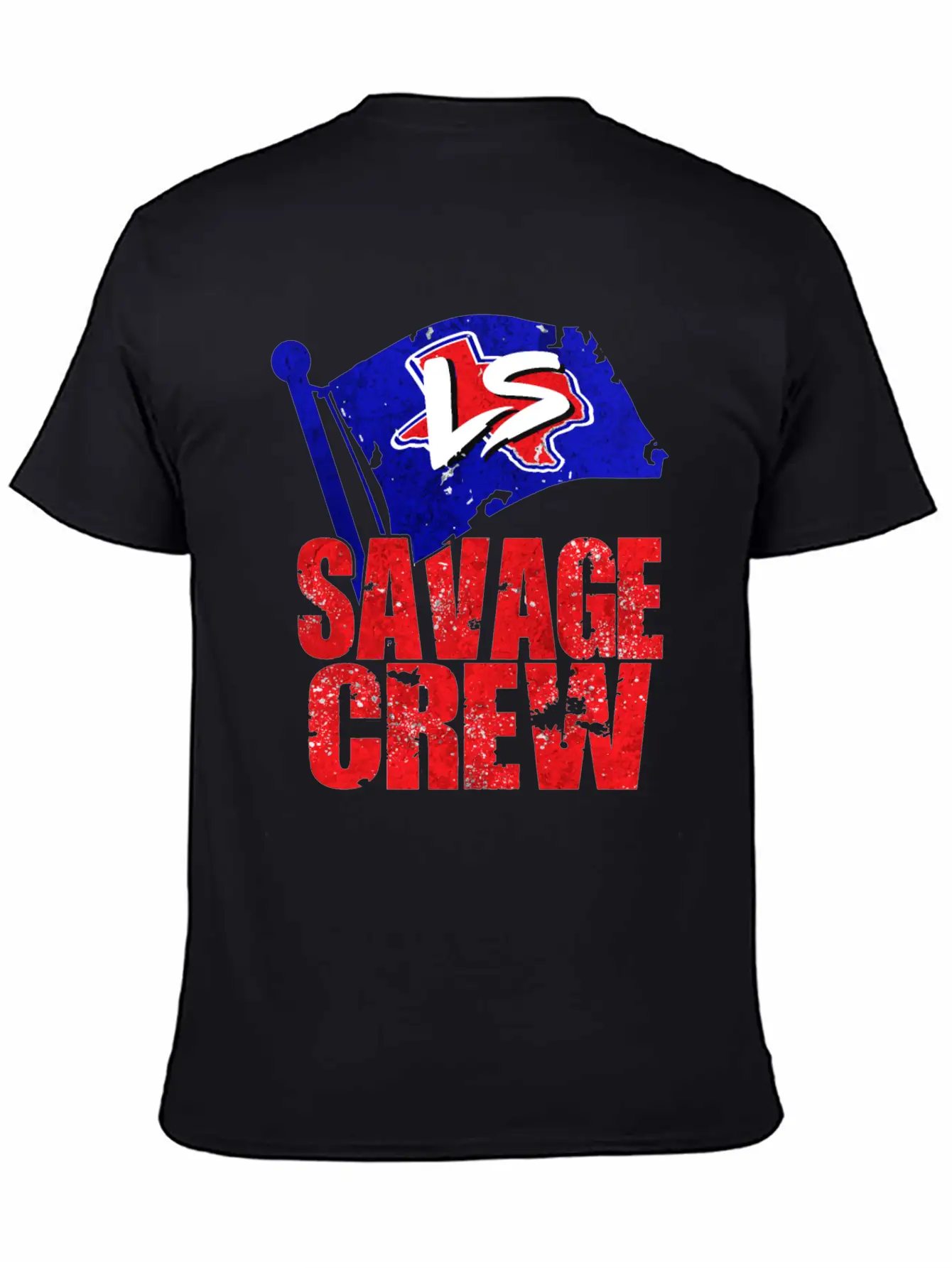 Savage Crew Lightweight Cotton T-Shirt – Daily Comfort Graphic Shirt