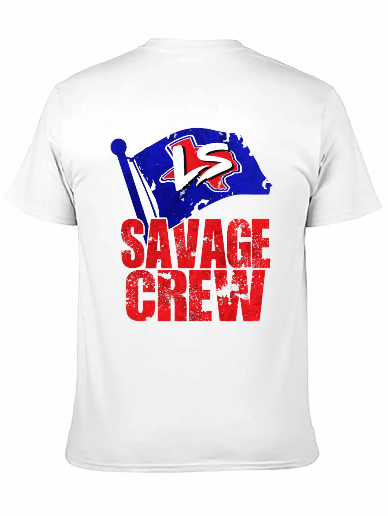 Savage Crew Lightweight Cotton T-Shirt – Daily Comfort Graphic Shirt
