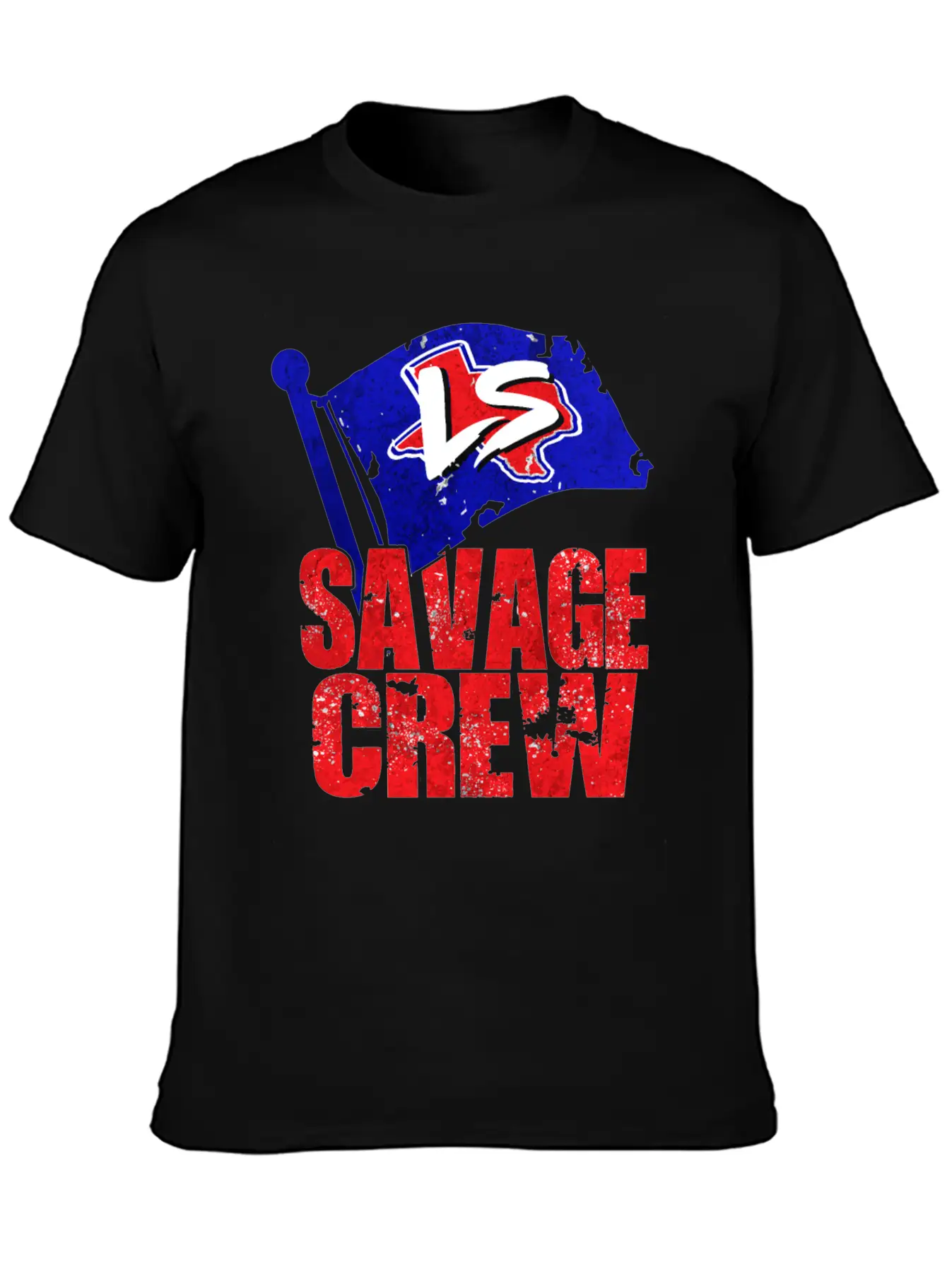 Savage Crew Lightweight Cotton T-Shirt – Daily Comfort Graphic Shirt