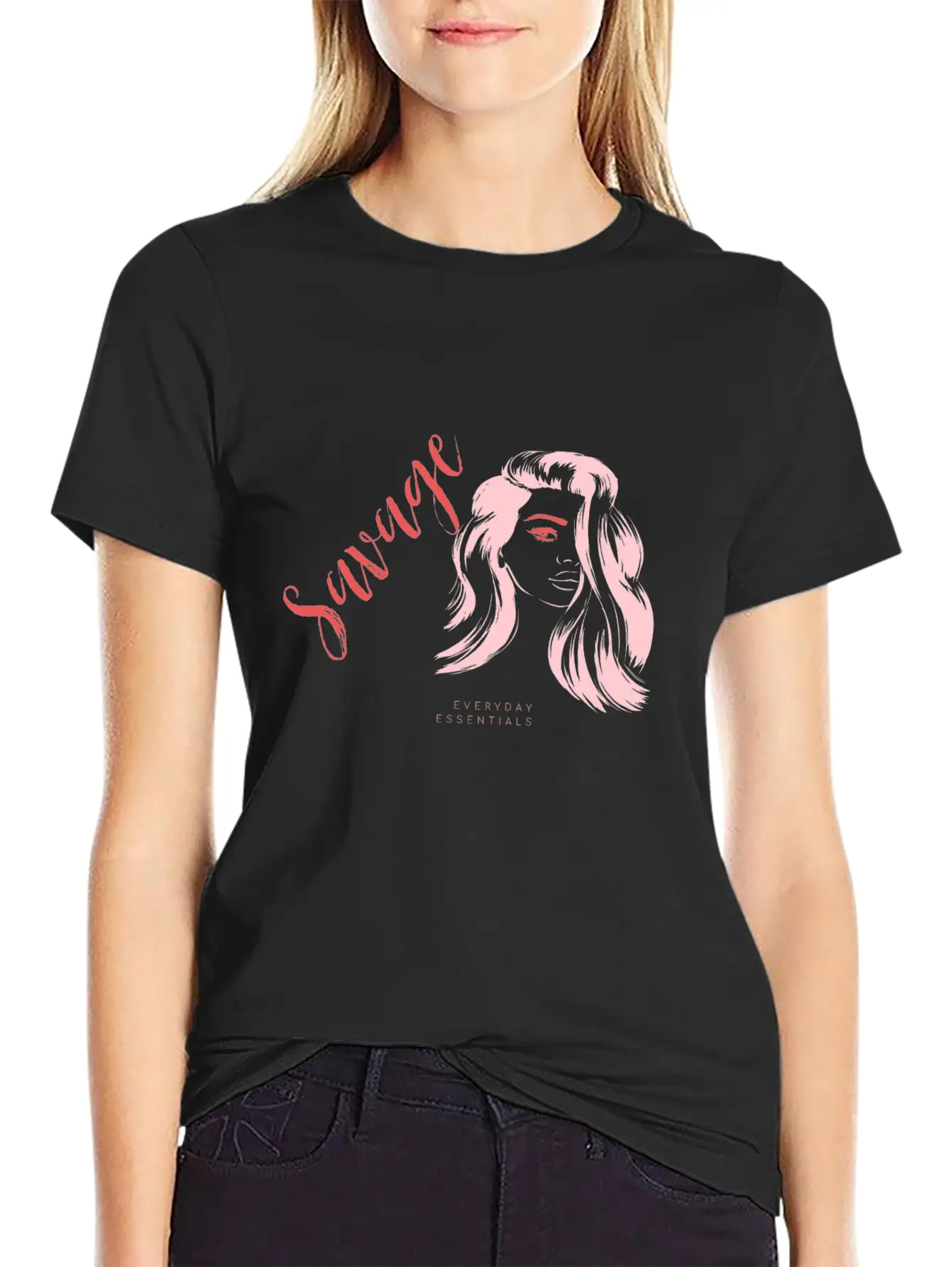 Savage Everyday Essential Essential Cotton Tee For Daily Outfits – Unisex Style