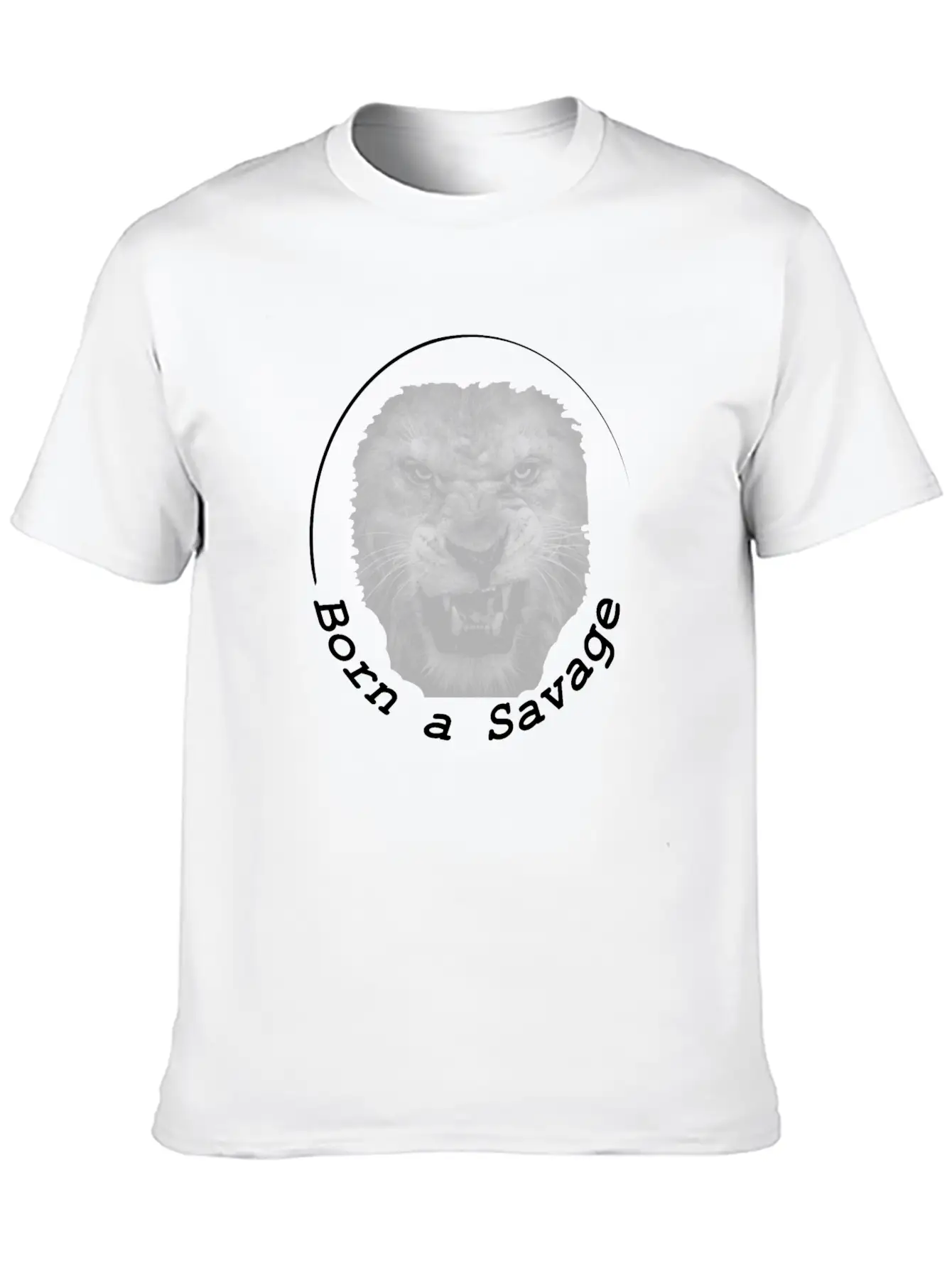 Savage Lightweight Cotton T-Shirt – Daily Comfort Graphic Shirt