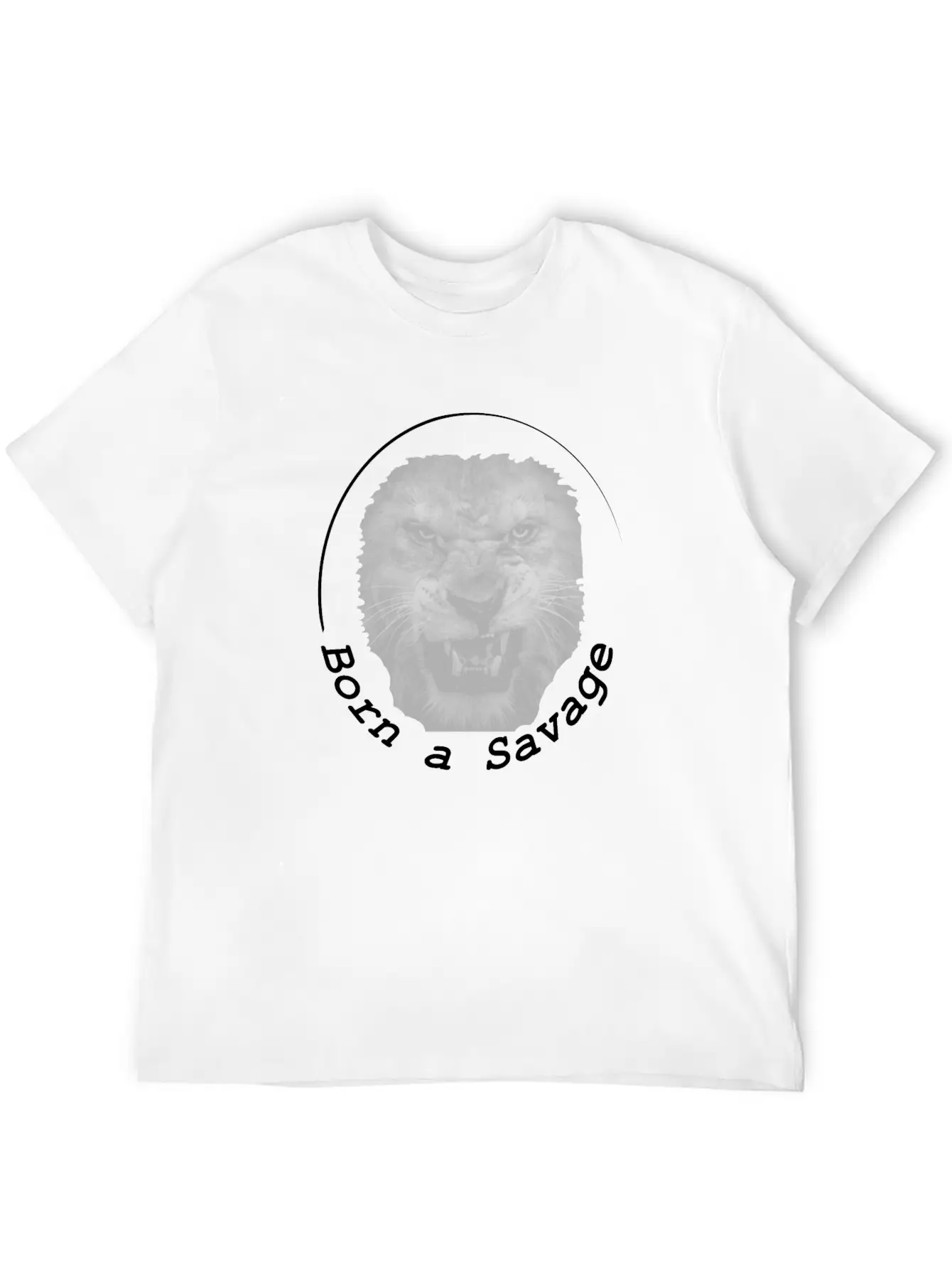 Savage Lightweight Cotton T-Shirt – Daily Comfort Graphic Shirt