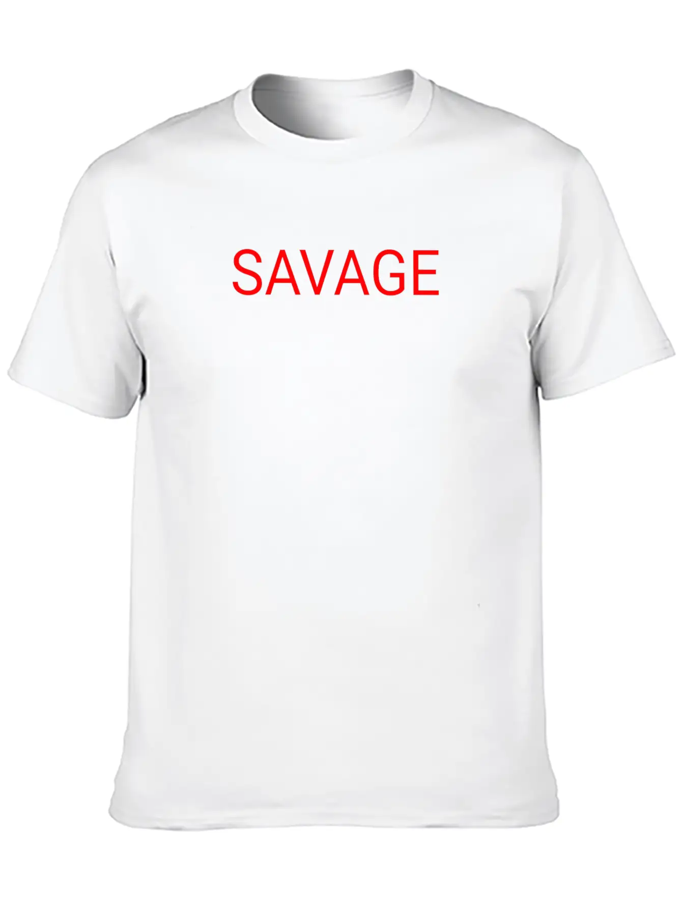 SAVAGE Modern Fit Casual T-Shirt – Clean And Versatile Design