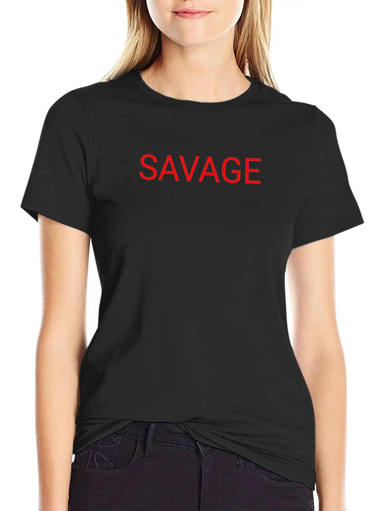 SAVAGE Modern Fit Casual T-Shirt – Clean And Versatile Design