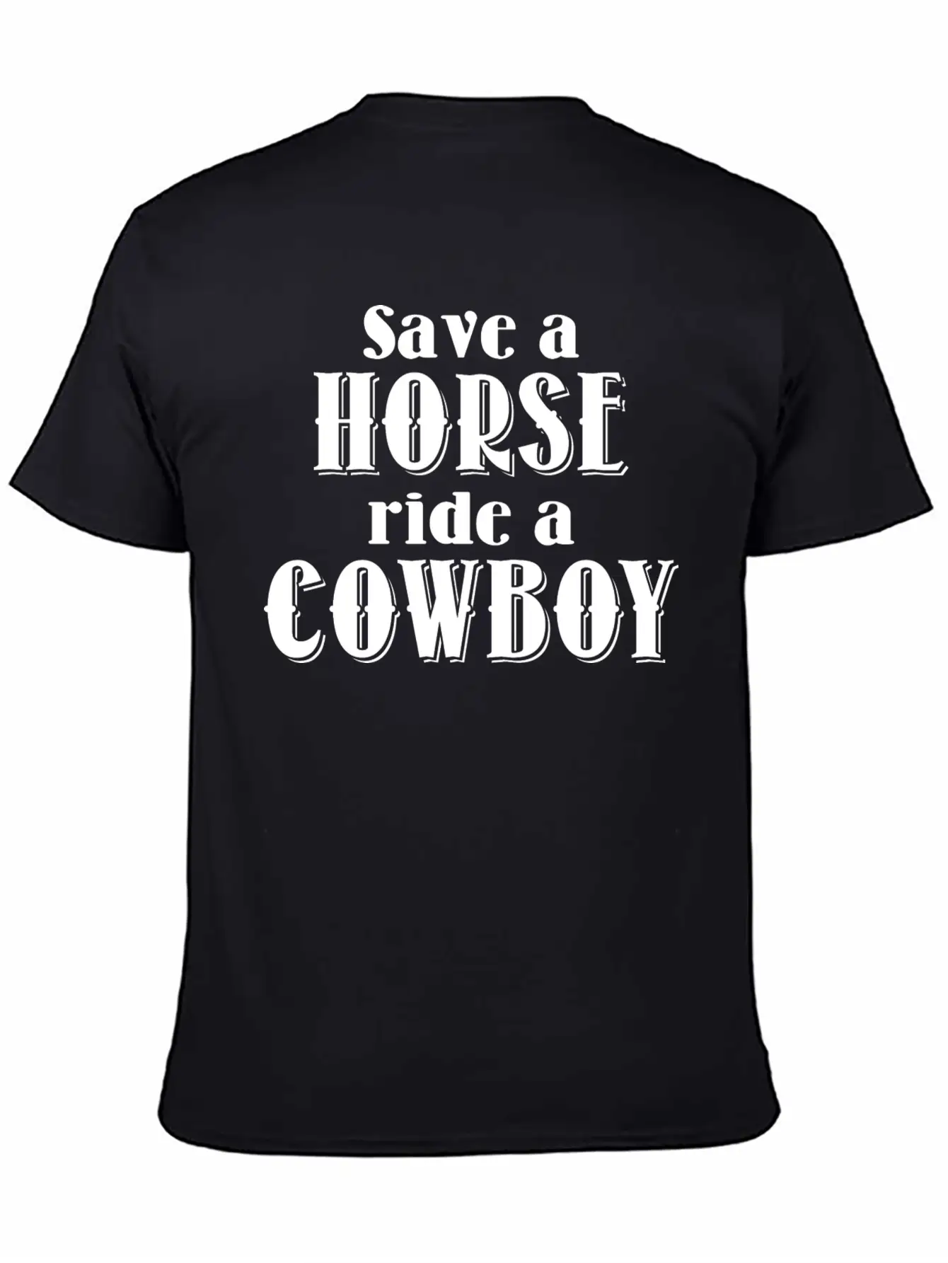 Save A Horse Relaxed Everyday Tee – Lightweight And Durable Cotton