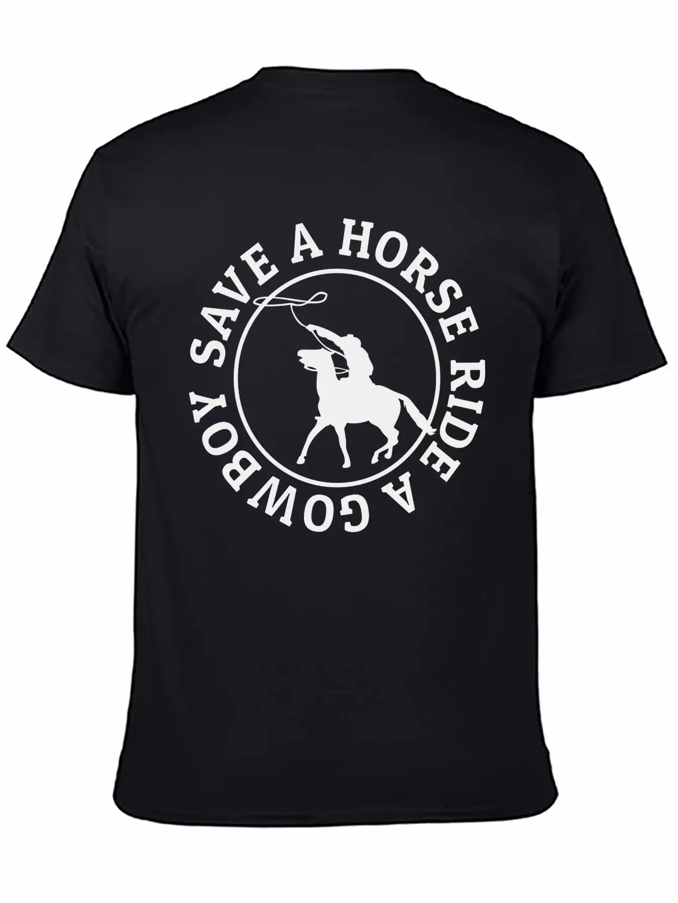 Save A Horse Ride A Cowboy Soft Cotton Short Sleeve Tee – Unisex Wardrobe Staple