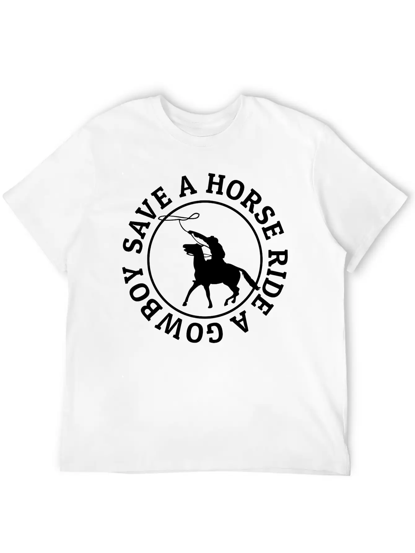 Save A Horse Ride A Cowboy Soft Cotton Short Sleeve Tee – Unisex Wardrobe Staple