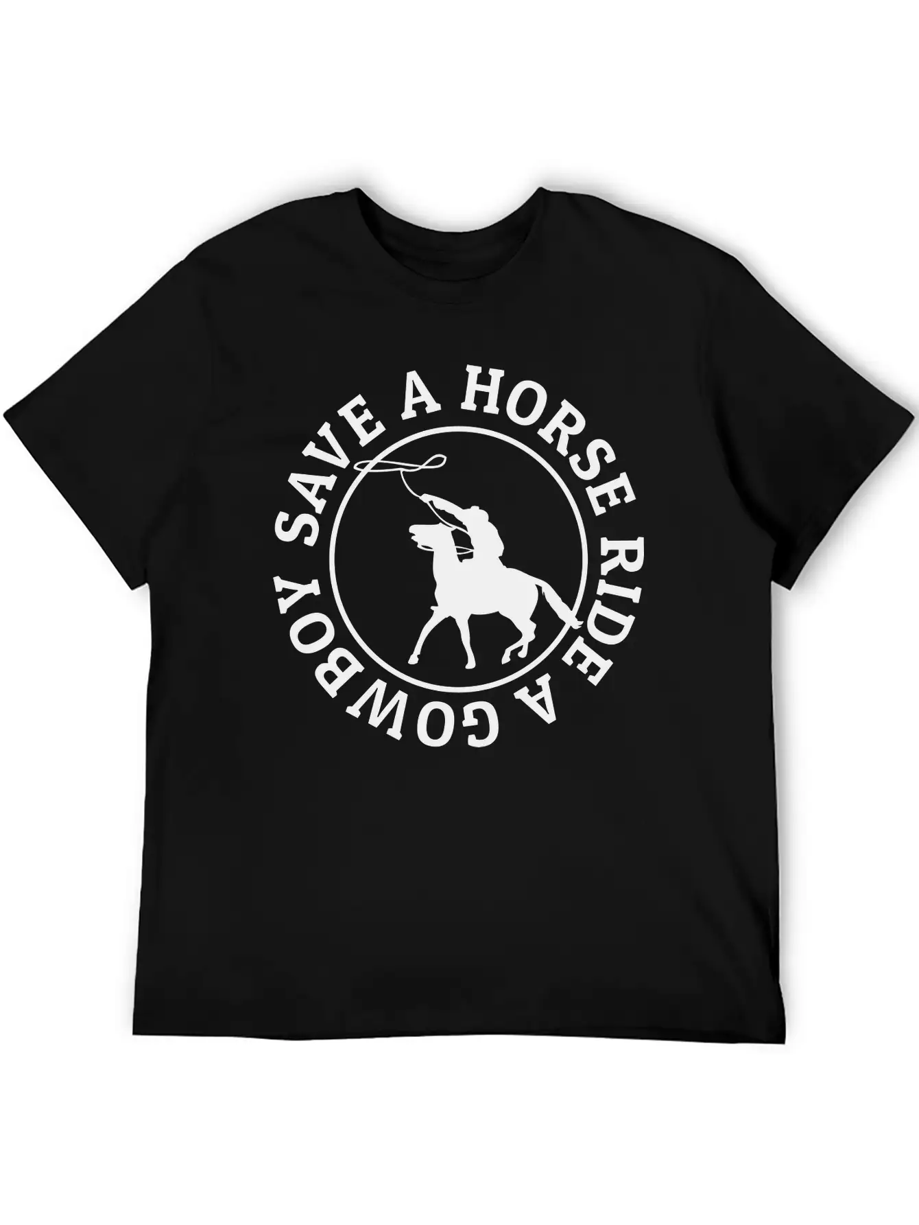Save A Horse Ride A Cowboy Soft Cotton Short Sleeve Tee – Unisex Wardrobe Staple