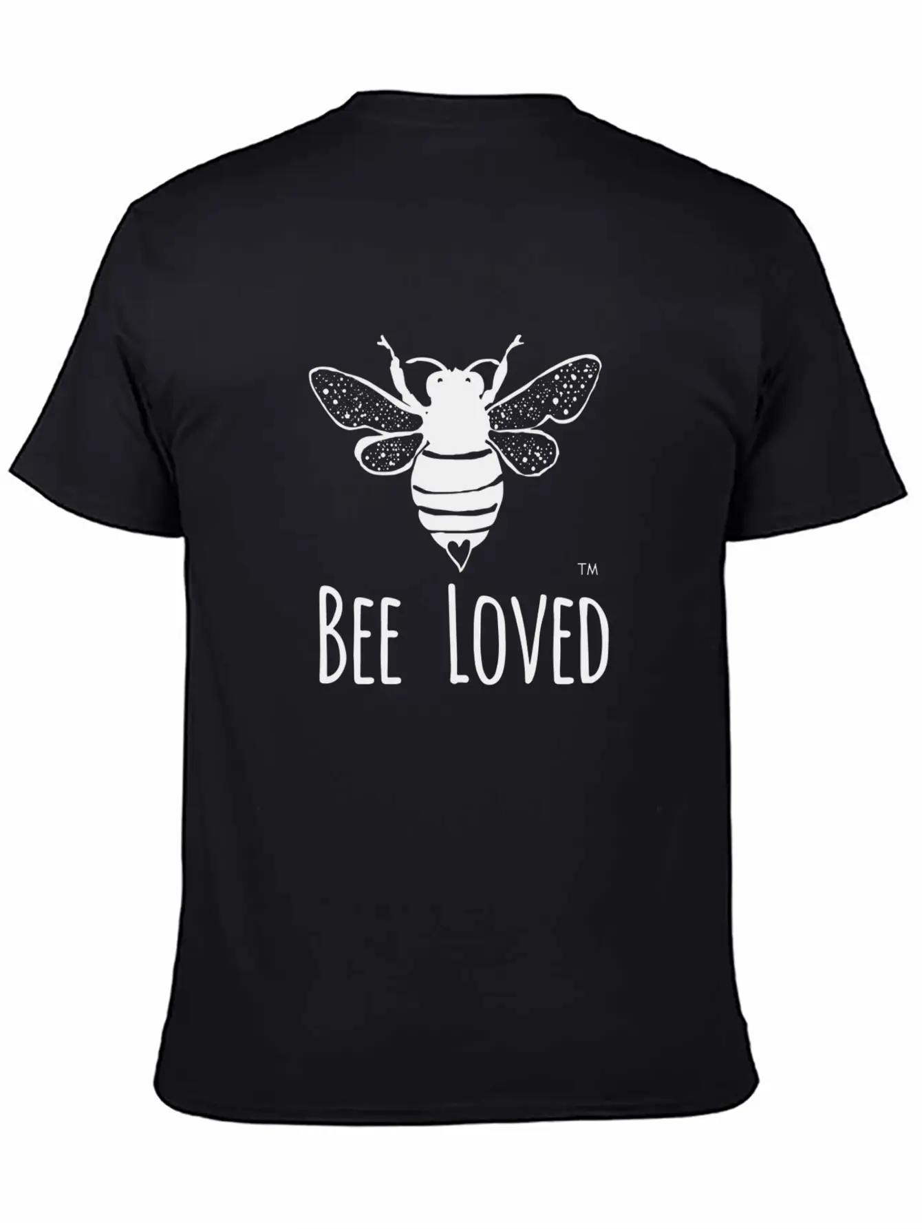 Save The Bees! Bee Loved T Shirt Lightweight Cotton T-Shirt – Daily Comfort Graphic Shirt