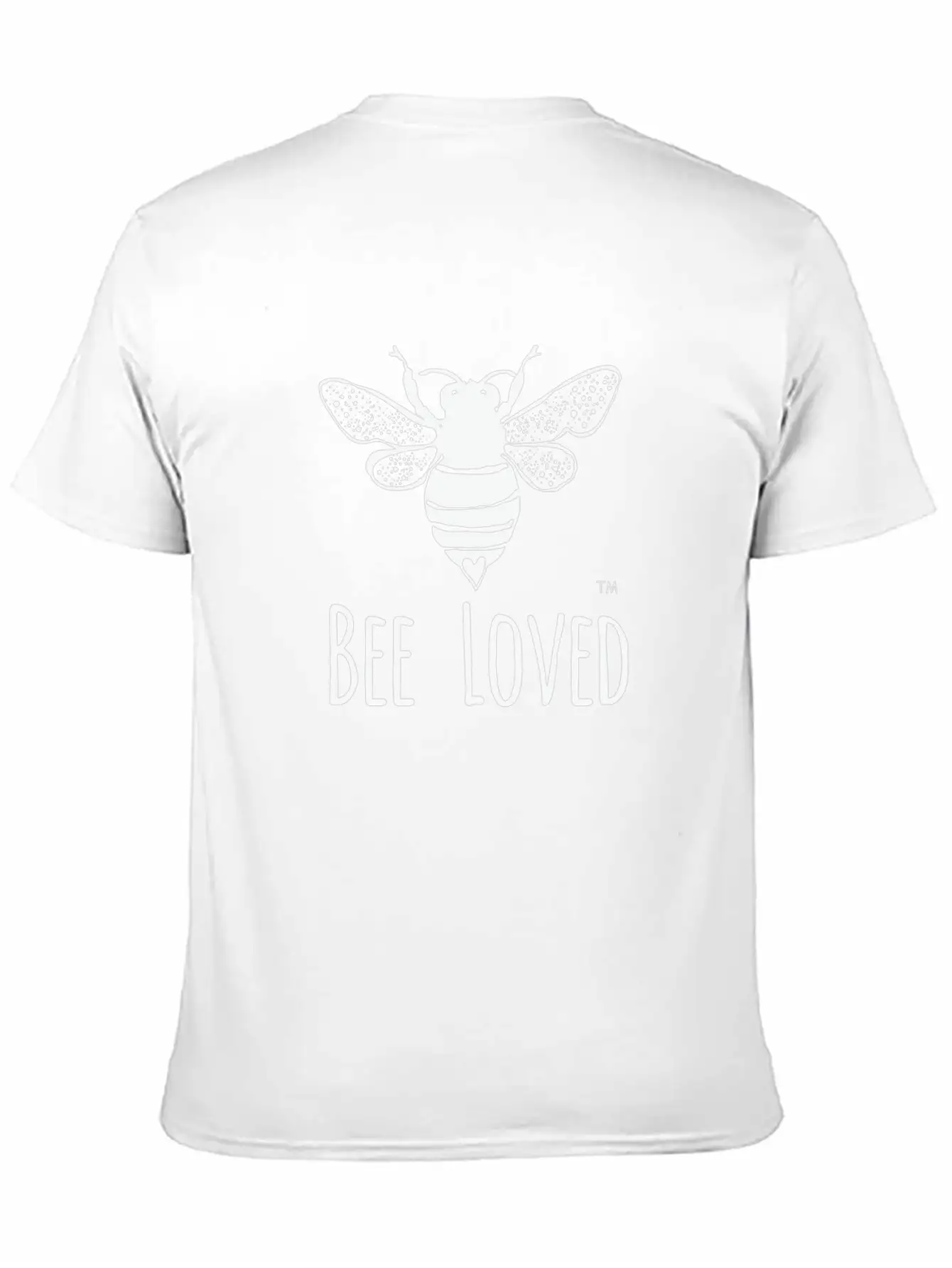 Save The Bees! Bee Loved T Shirt Lightweight Cotton T-Shirt – Daily Comfort Graphic Shirt