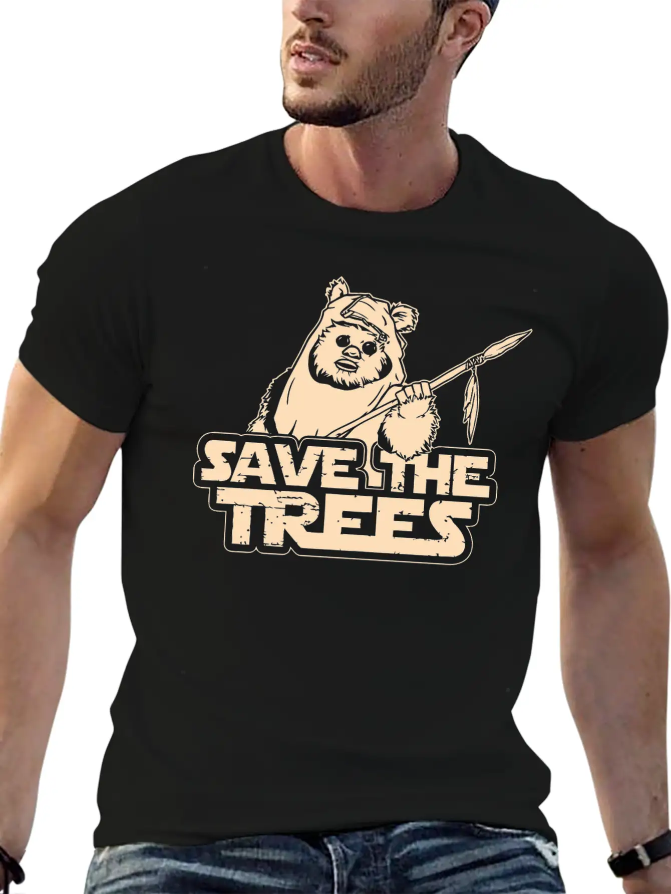 Save The Trees Soft Cotton Short Sleeve Tee – Unisex Wardrobe Staple