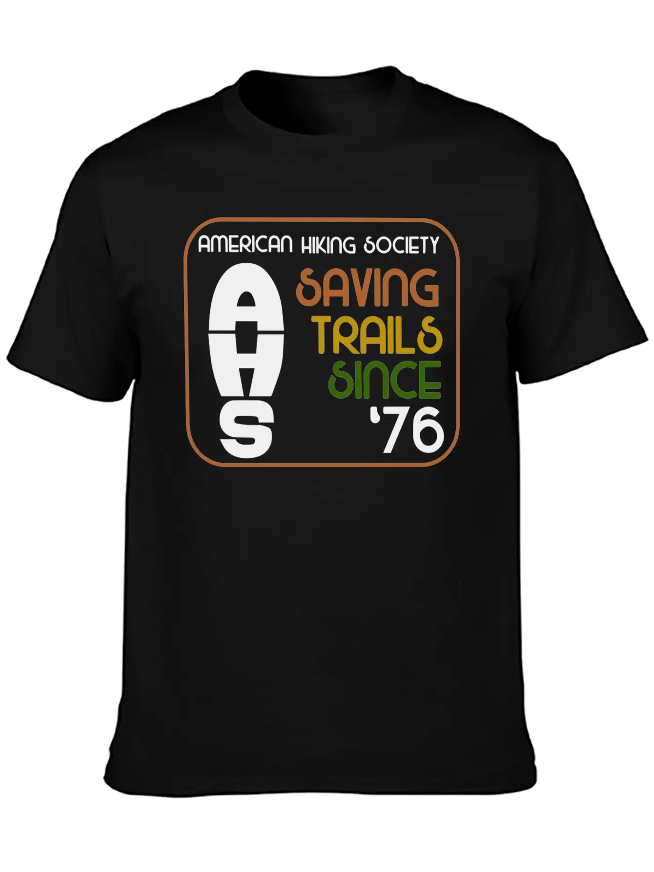 Saving Trails Since '76 Unisex Casual T-Shirt – Clean Design For Daily Comfort