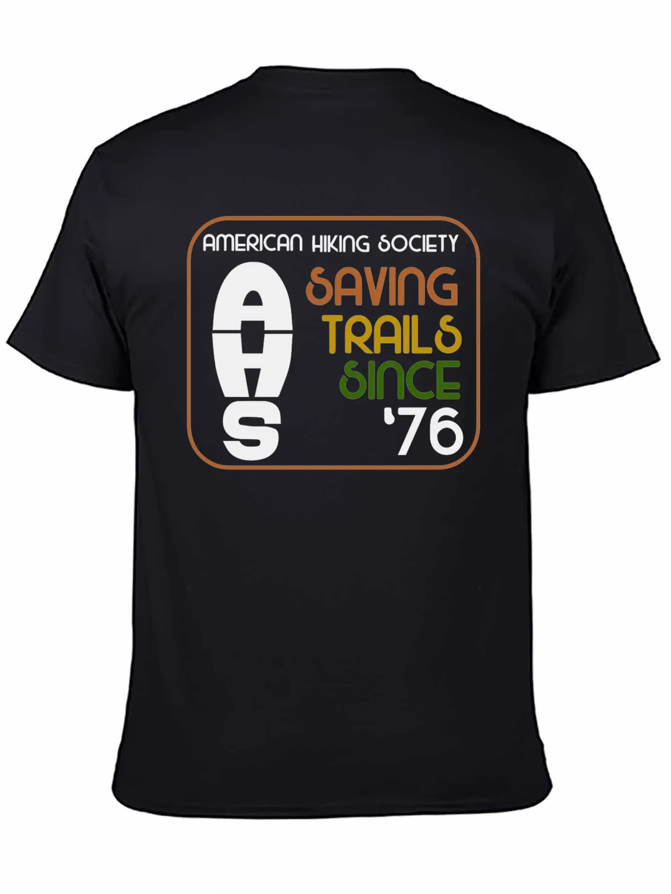 Saving Trails Since '76 Unisex Casual T-Shirt – Clean Design For Daily Comfort