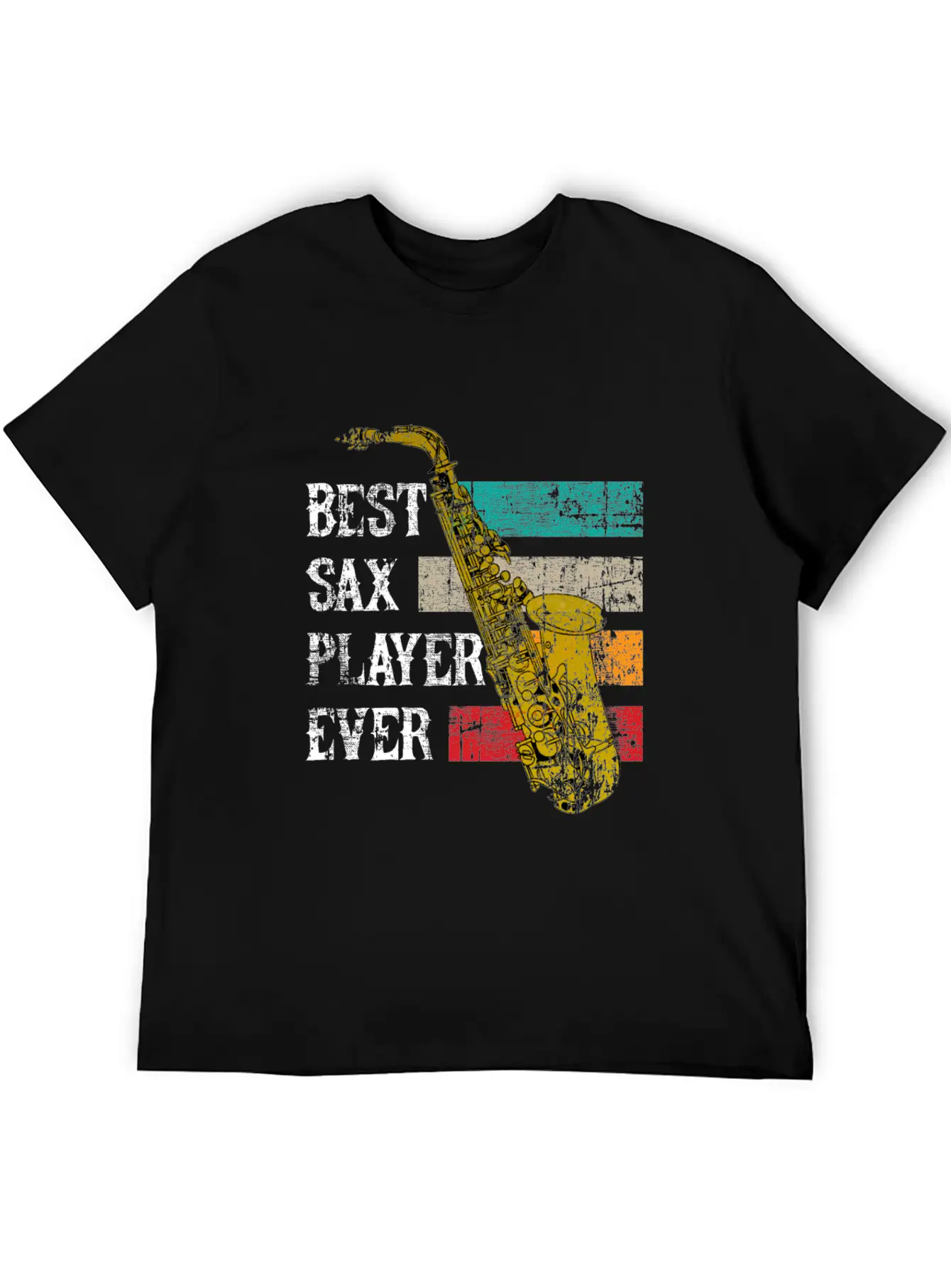 Saxophone Jazz Sax Gift Music Instrument Essential Cotton Tee For Daily Outfits – Unisex Style