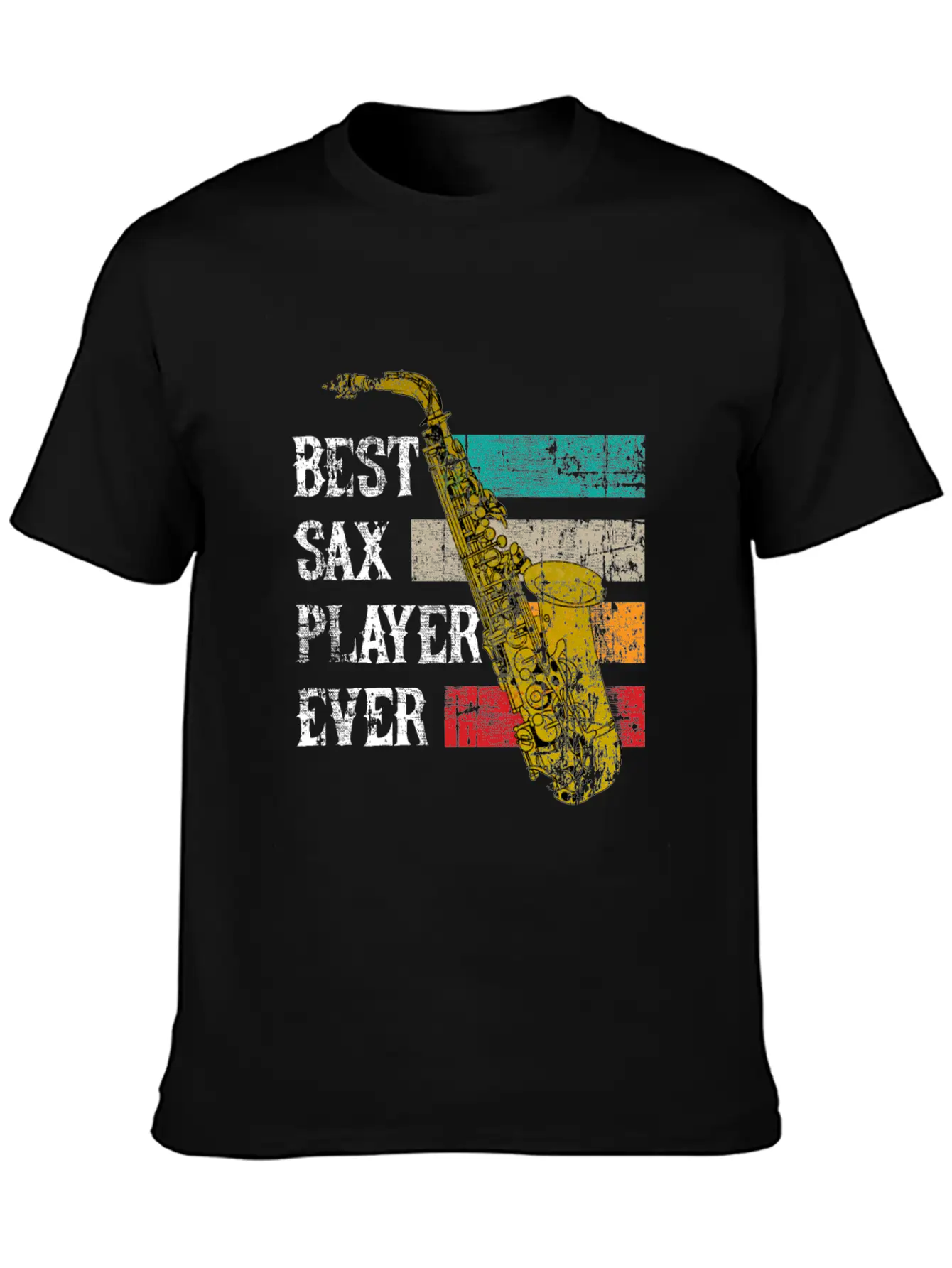 Saxophone Jazz Sax Gift Music Instrument Essential Cotton Tee For Daily Outfits – Unisex Style
