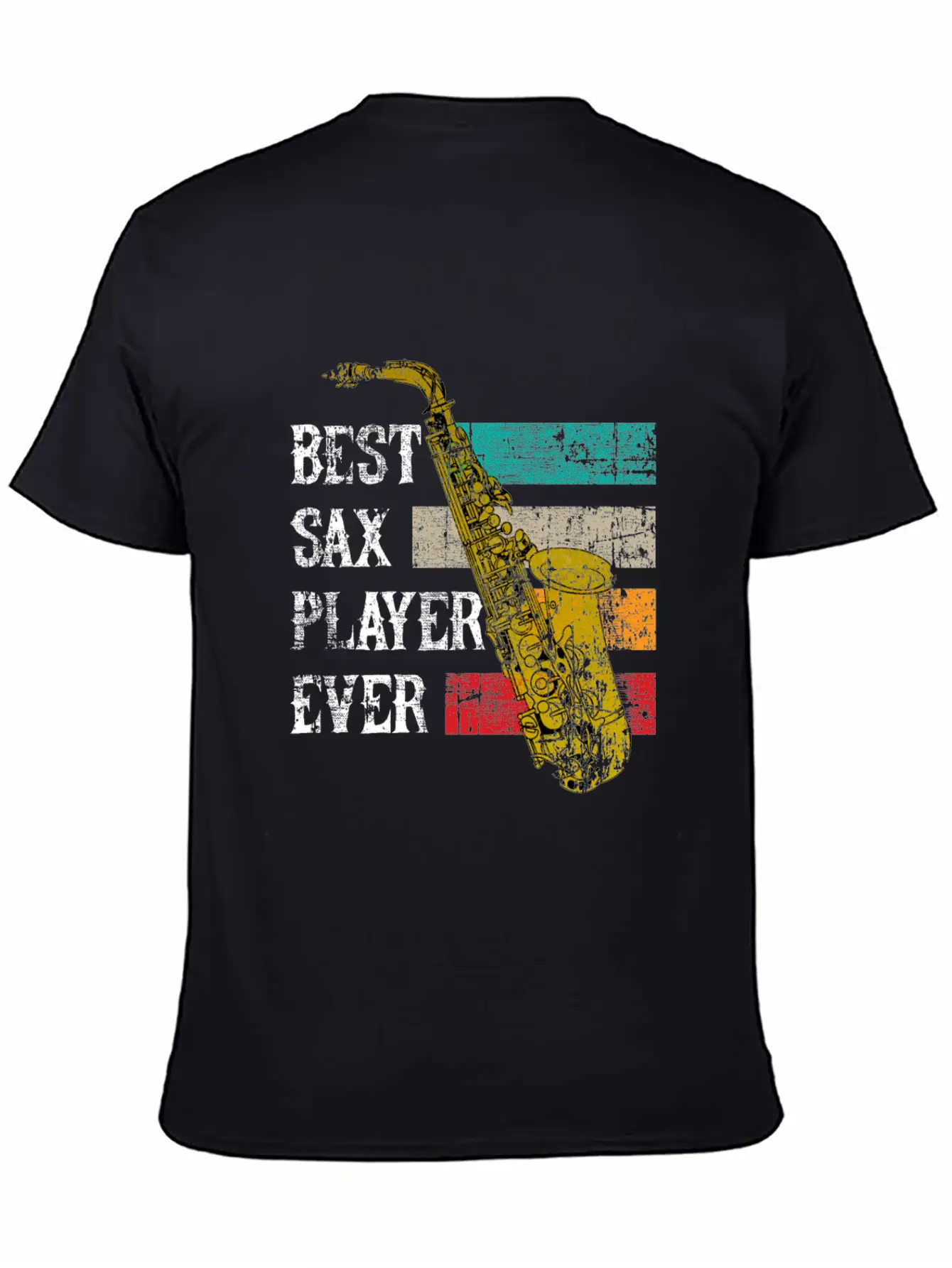 Saxophone Jazz Sax Gift Music Instrument Essential Cotton Tee For Daily Outfits – Unisex Style