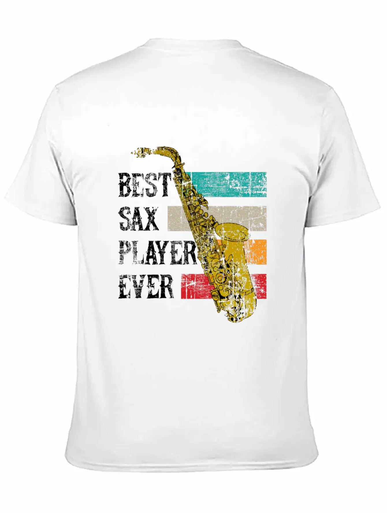 Saxophone Jazz Sax Gift Music Instrument Essential Cotton Tee For Daily Outfits – Unisex Style
