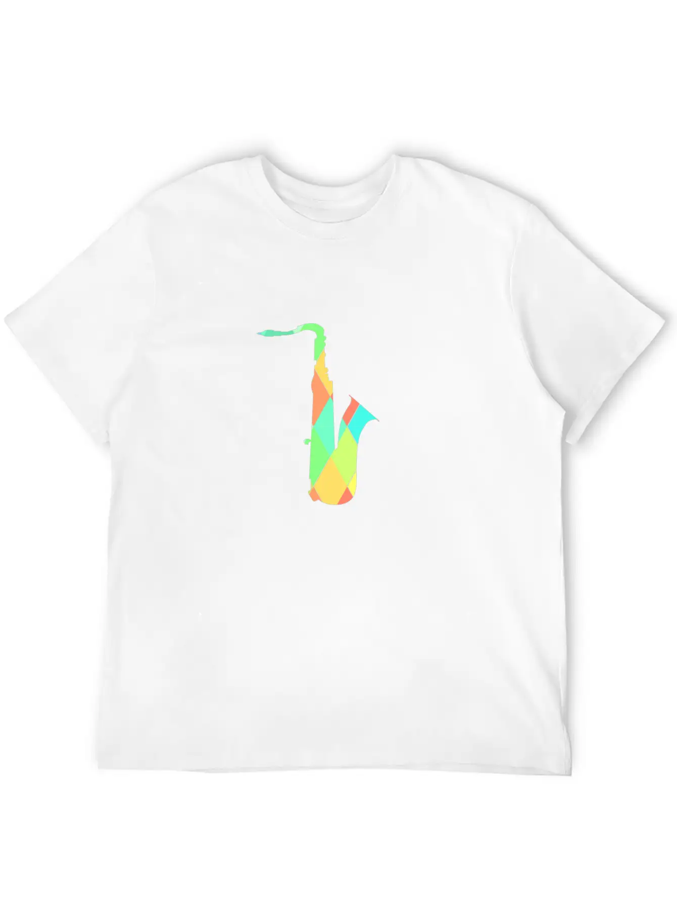 Saxophone Lightweight Cotton T-Shirt – Daily Comfort Graphic Shirt