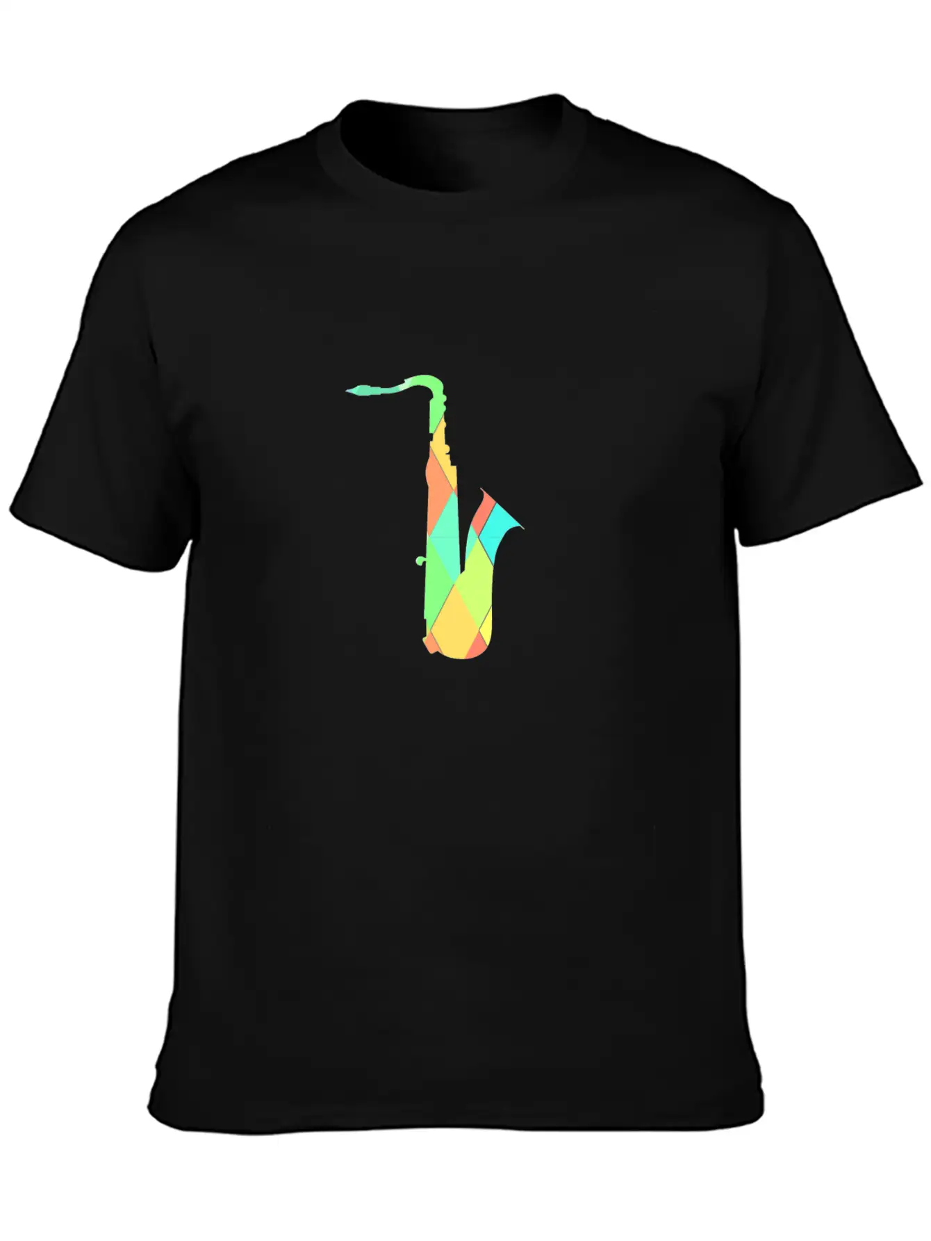 Saxophone Lightweight Cotton T-Shirt – Daily Comfort Graphic Shirt