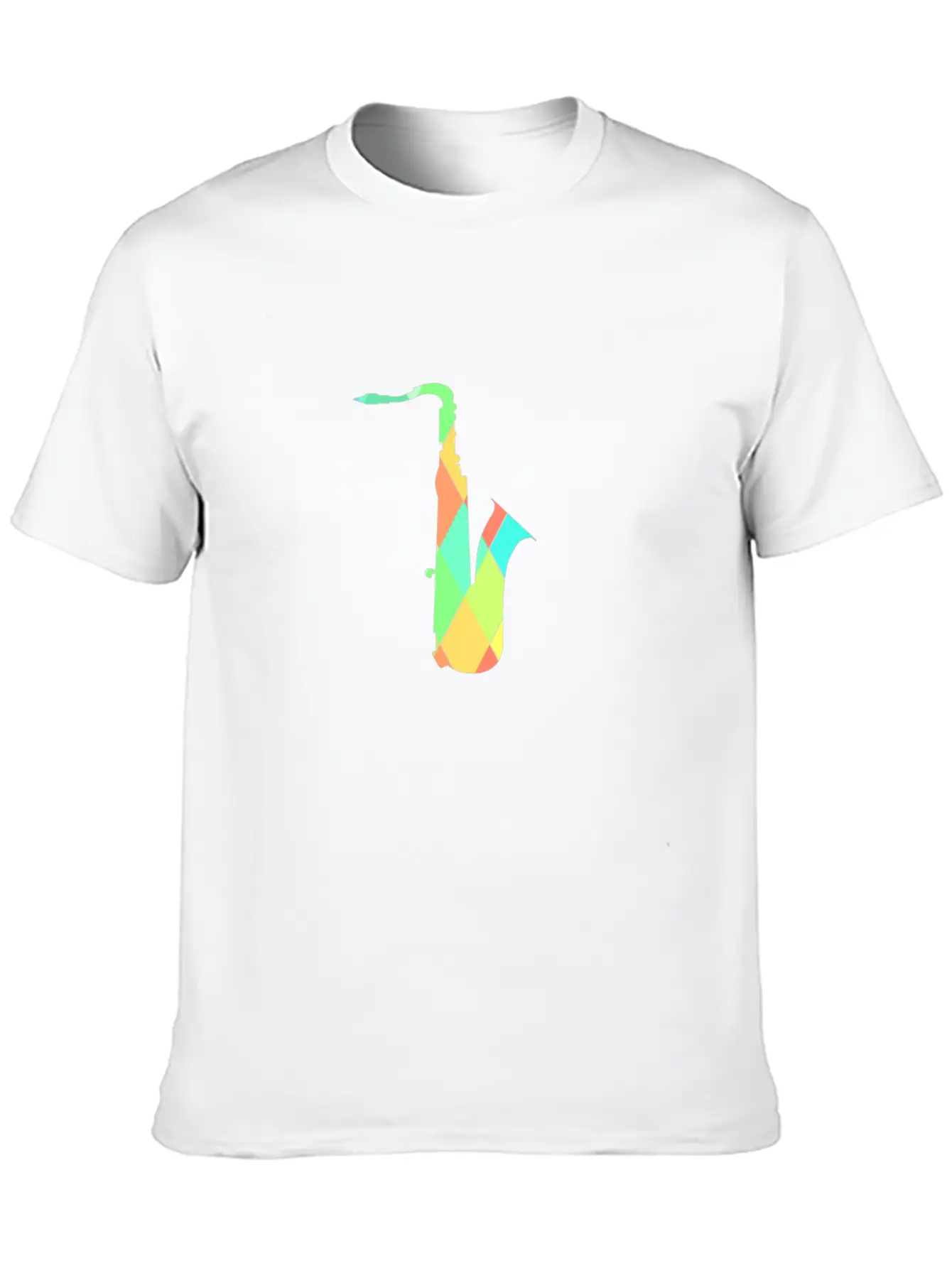 Saxophone Lightweight Cotton T-Shirt – Daily Comfort Graphic Shirt