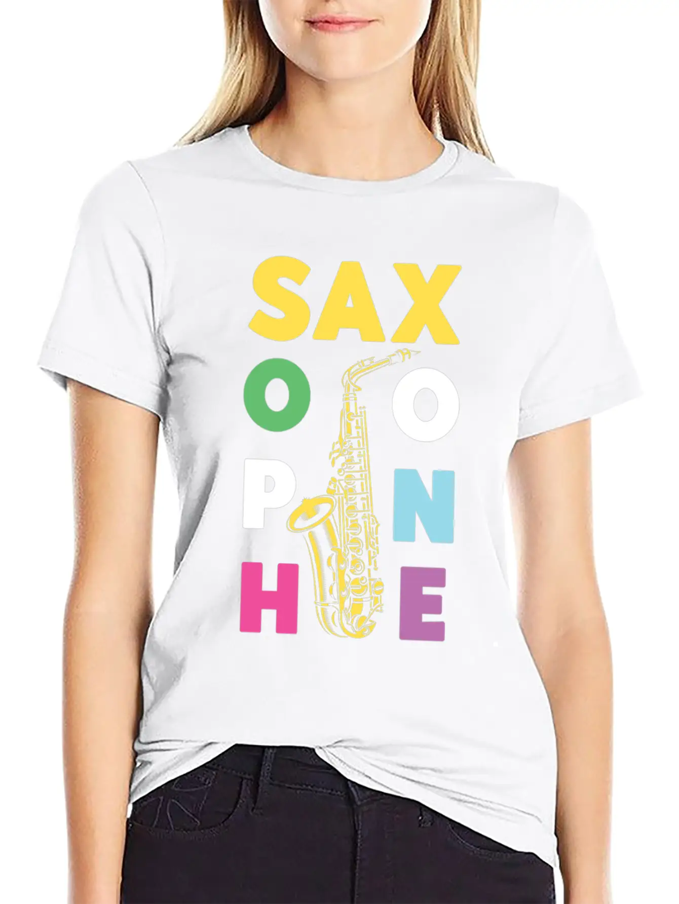 Saxophone Saxophone Unisex Casual T-Shirt – Clean Design For Daily Comfort