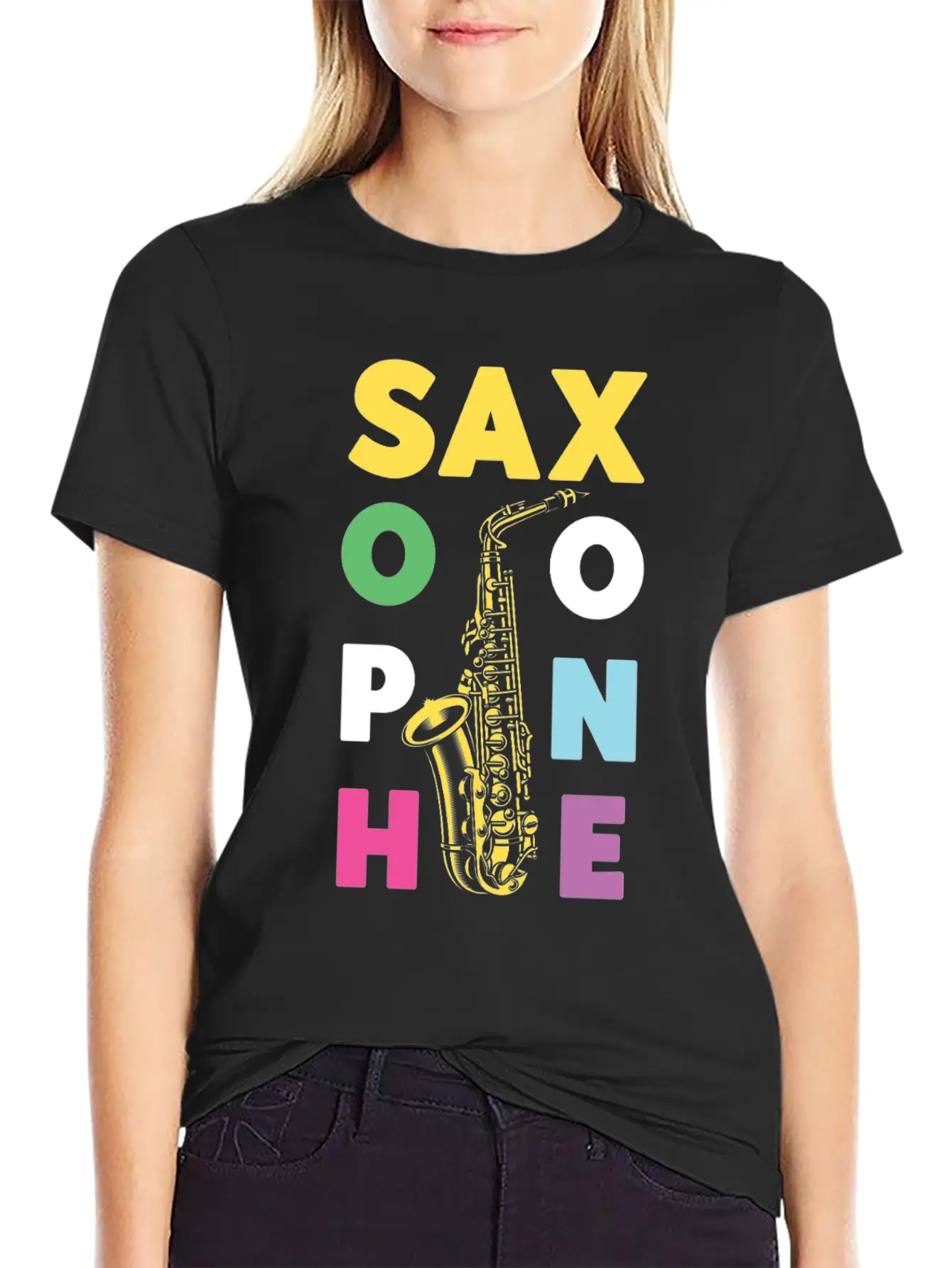Saxophone Saxophone Unisex Casual T-Shirt – Clean Design For Daily Comfort