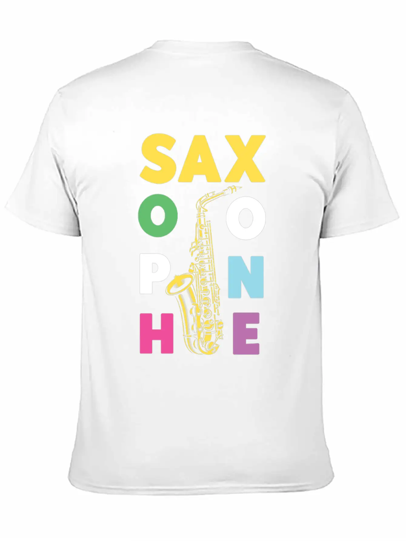 Saxophone Saxophone Unisex Casual T-Shirt – Clean Design For Daily Comfort