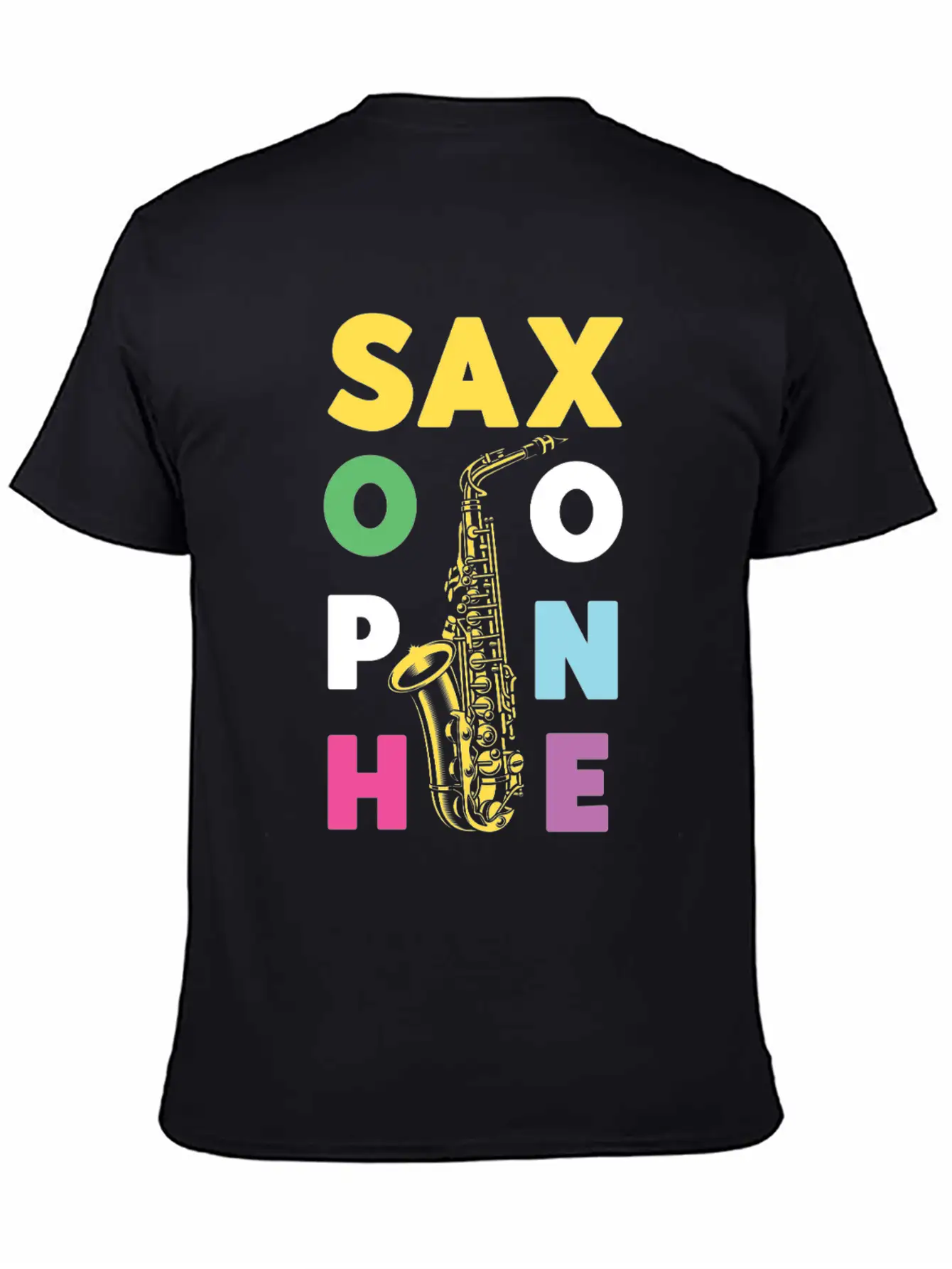 Saxophone Saxophone Unisex Casual T-Shirt – Clean Design For Daily Comfort
