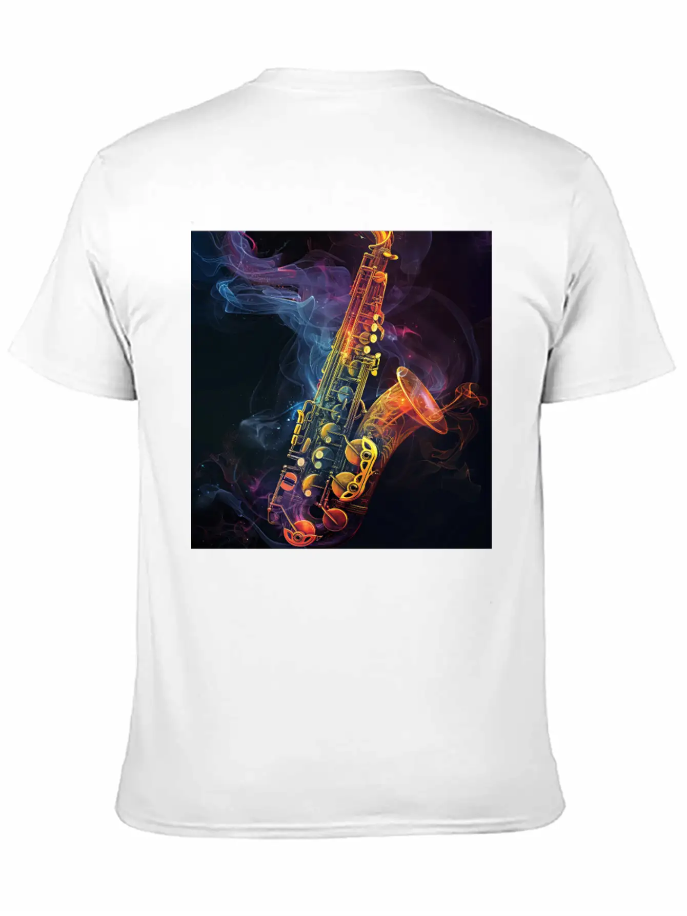 Saxophone Soft Cotton Short Sleeve Tee – Unisex Wardrobe Staple