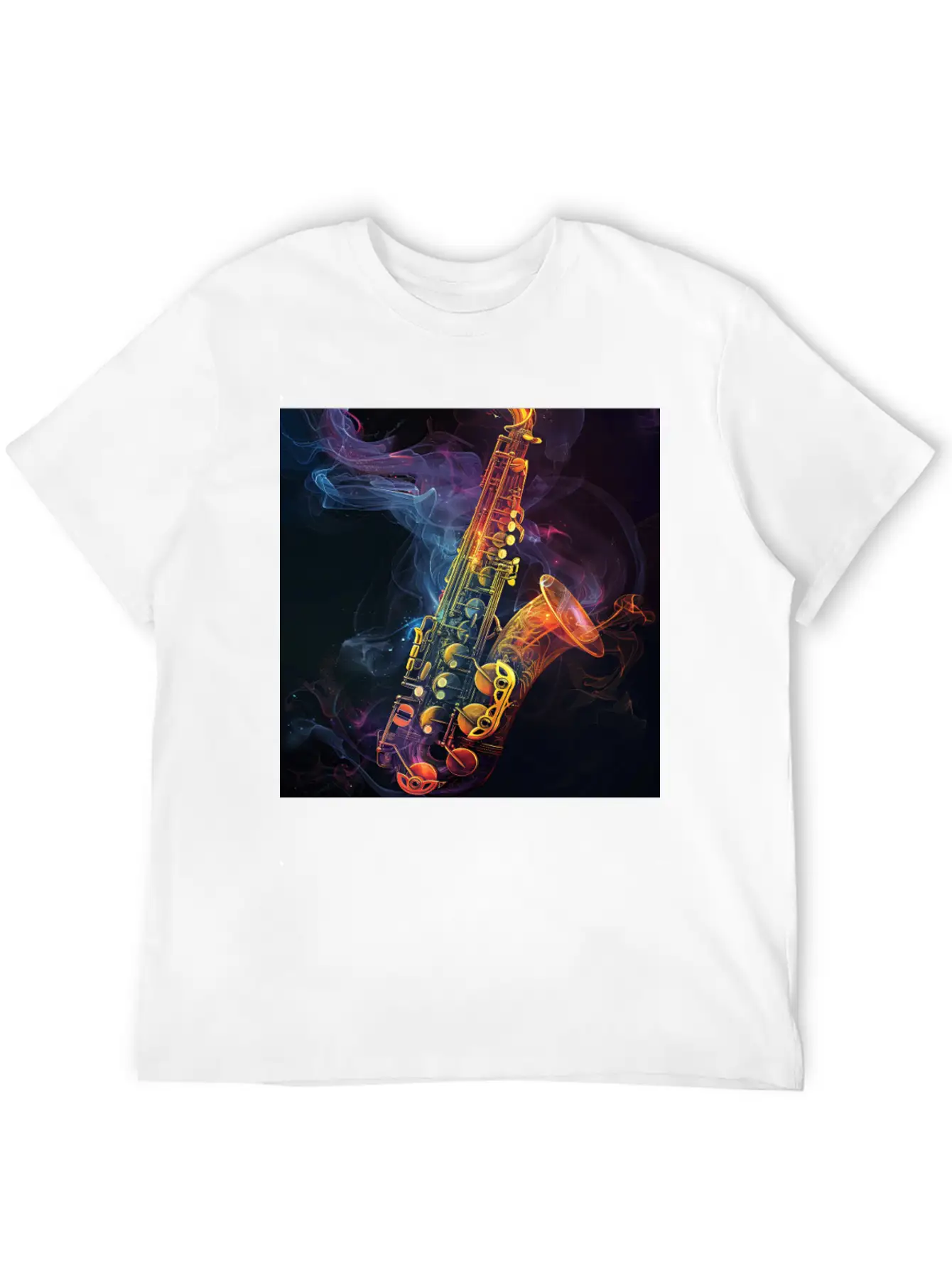 Saxophone Soft Cotton Short Sleeve Tee – Unisex Wardrobe Staple