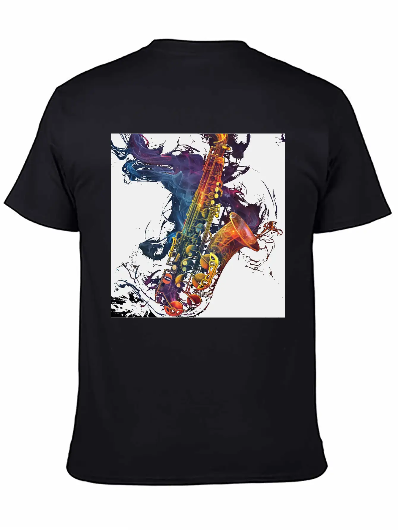 Saxophone Soft Cotton Short Sleeve Tee – Unisex Wardrobe Staple