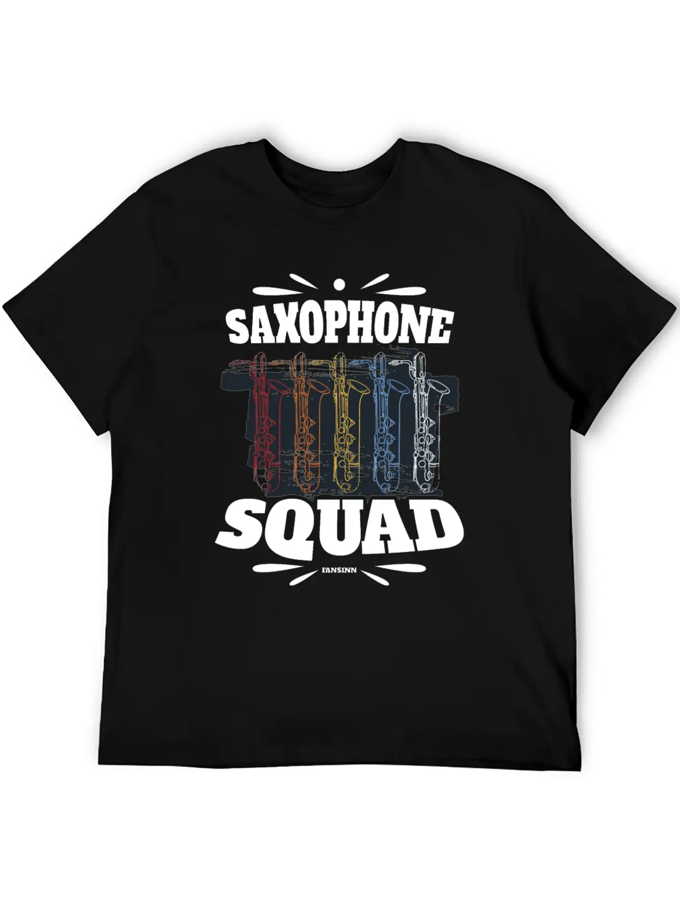 Saxophone Squad Relaxed Everyday Tee – Lightweight And Durable Cotton