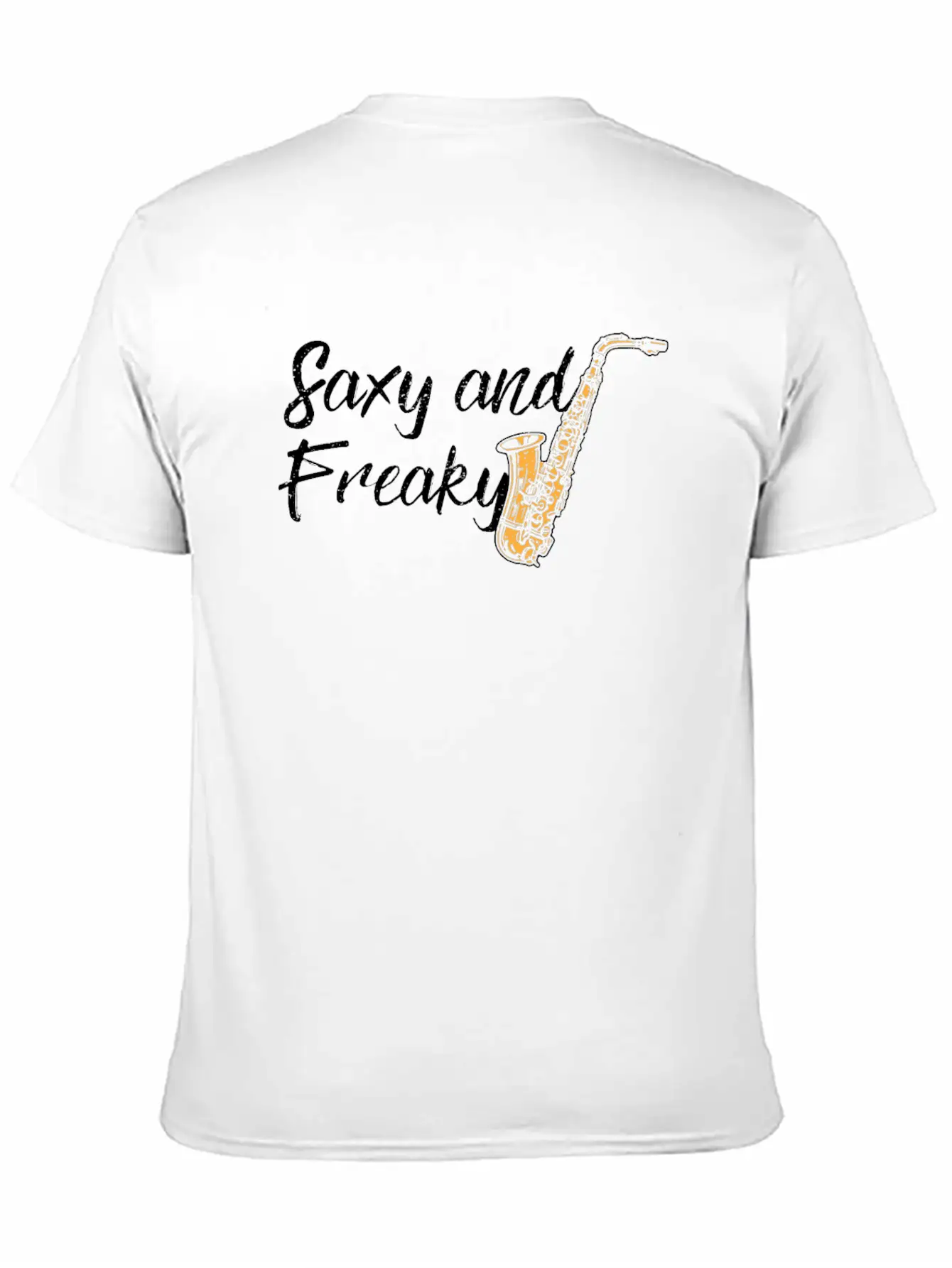 Saxophone Stylish Everyday T-Shirt – Unisex Basic Cotton Tee