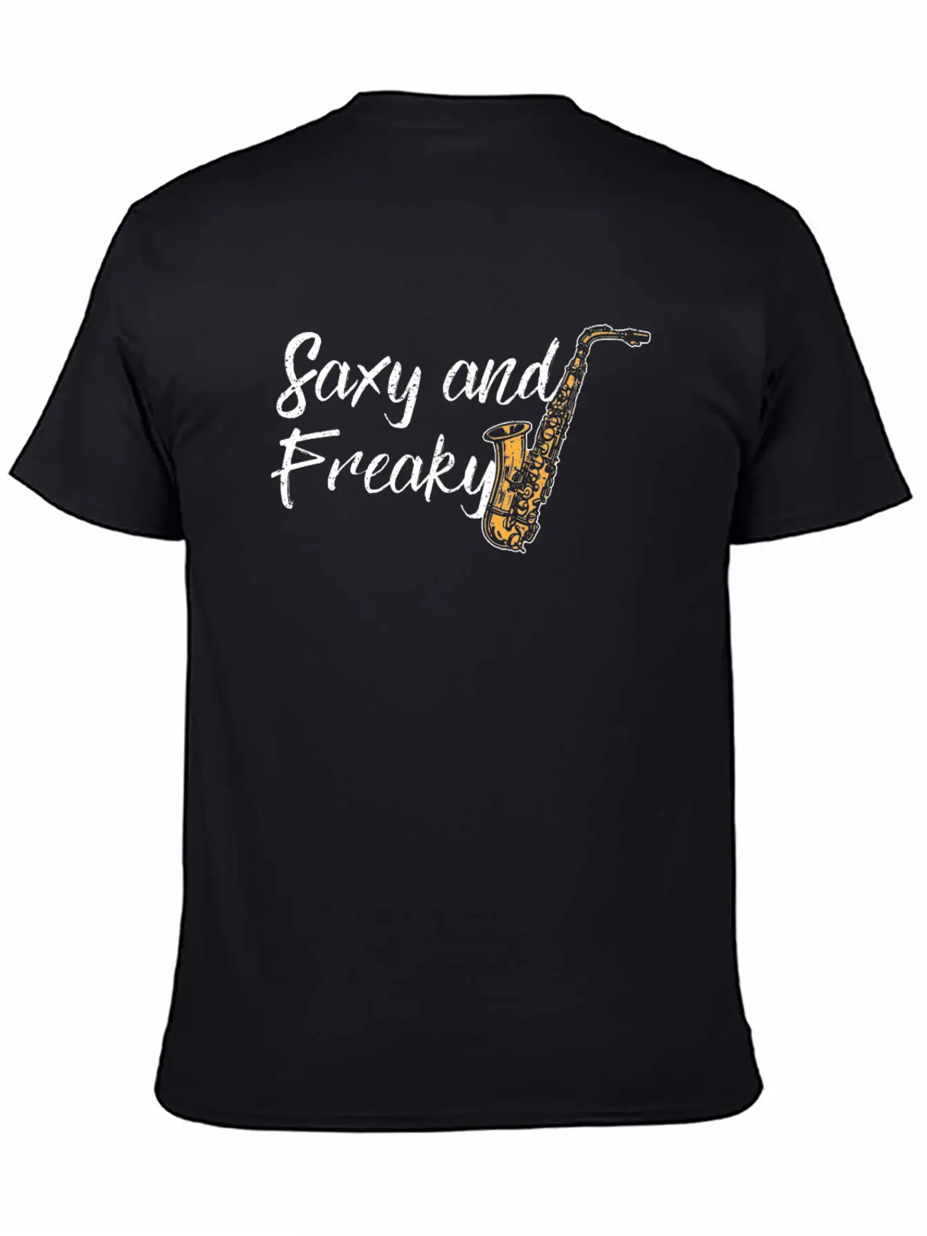 Saxophone Stylish Everyday T-Shirt – Unisex Basic Cotton Tee