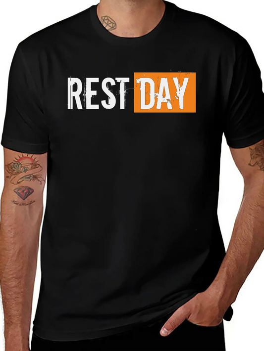 Saying - Rest Day Soft Cotton Short Sleeve Tee – Unisex Wardrobe Staple