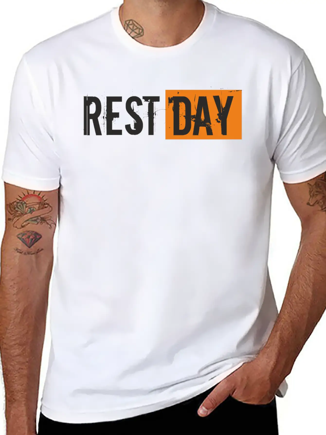 Saying - Rest Day Soft Cotton Short Sleeve Tee – Unisex Wardrobe Staple
