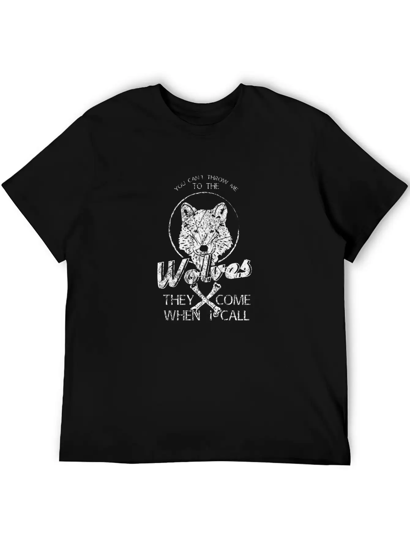 Saying Wolf Lightweight Cotton T-Shirt – Daily Comfort Graphic Shirt