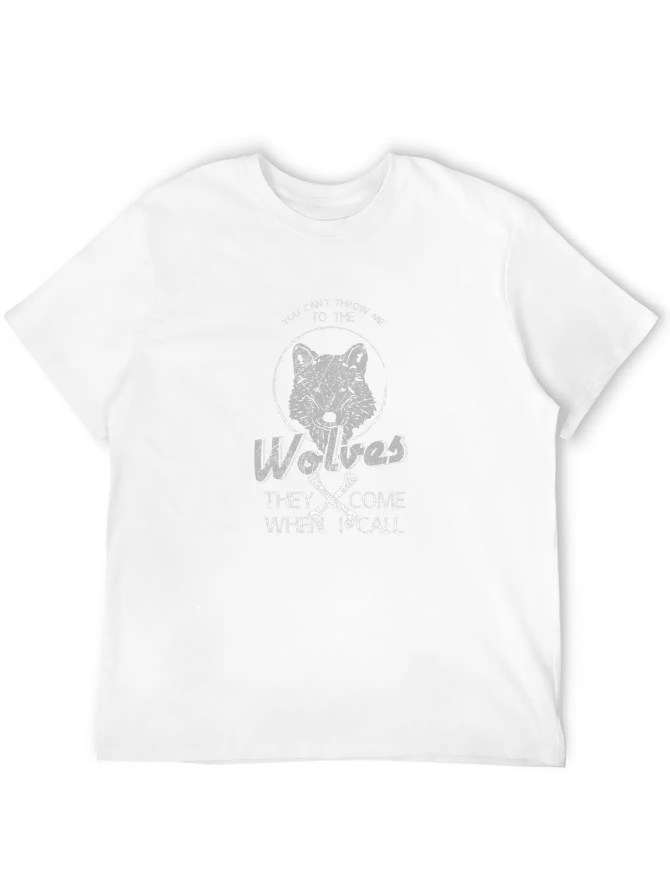 Saying Wolf Lightweight Cotton T-Shirt – Daily Comfort Graphic Shirt