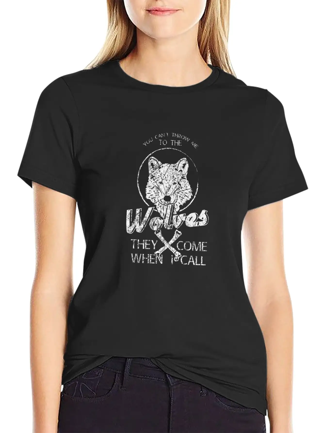 Saying Wolf Lightweight Cotton T-Shirt – Daily Comfort Graphic Shirt