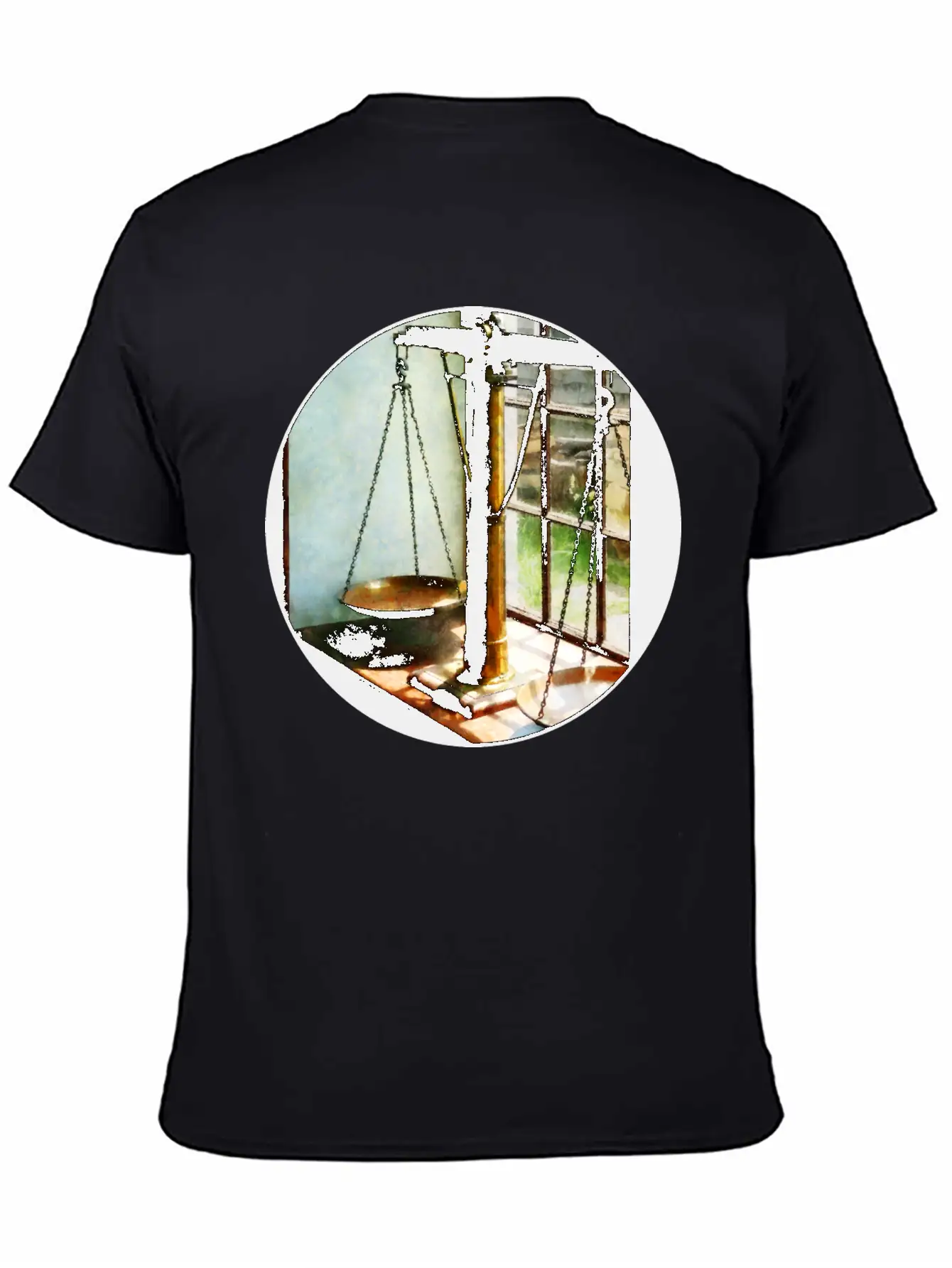 Scales Of Justice Soft Cotton Short Sleeve Tee – Unisex Wardrobe Staple