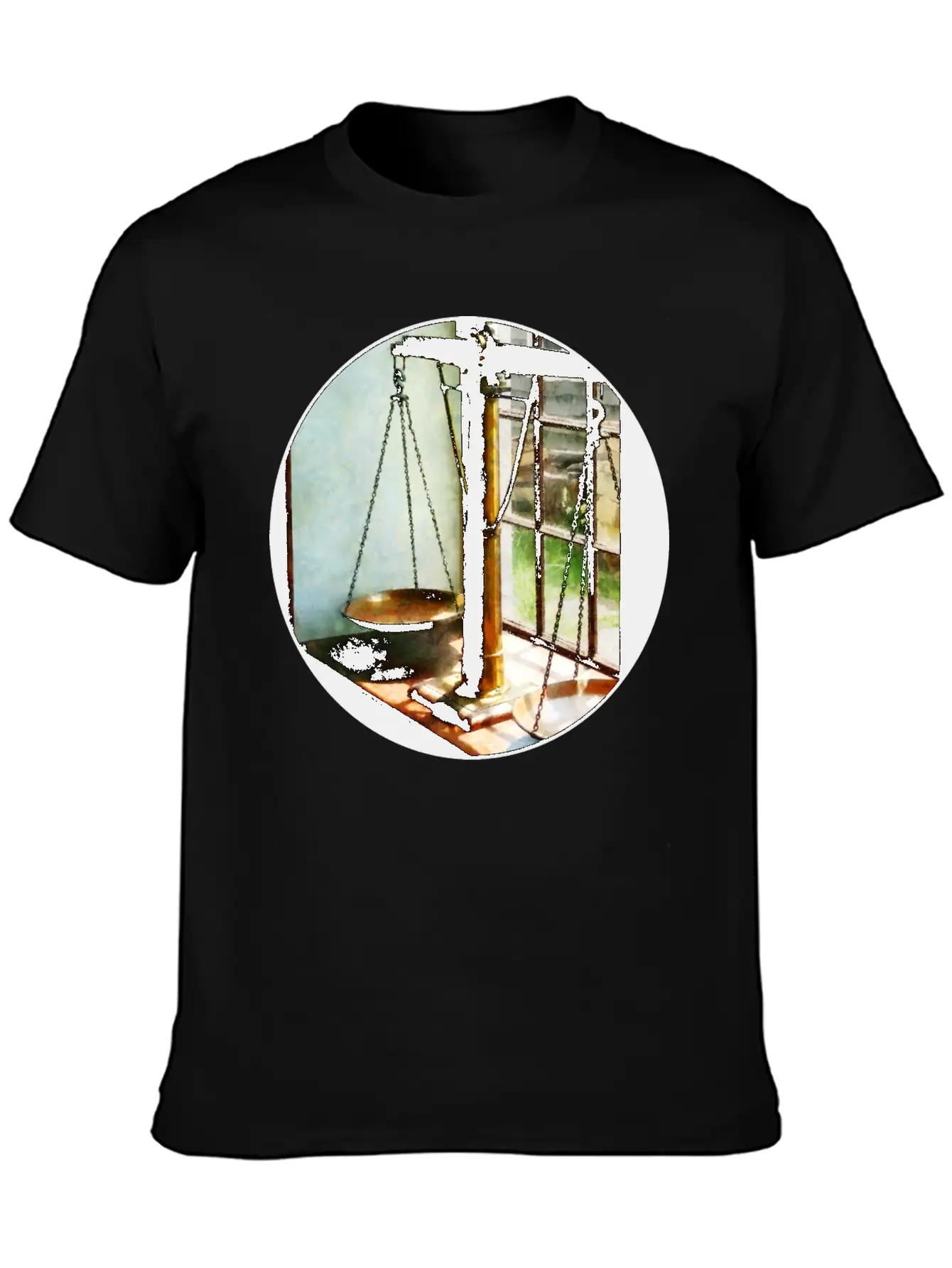 Scales Of Justice Soft Cotton Short Sleeve Tee – Unisex Wardrobe Staple