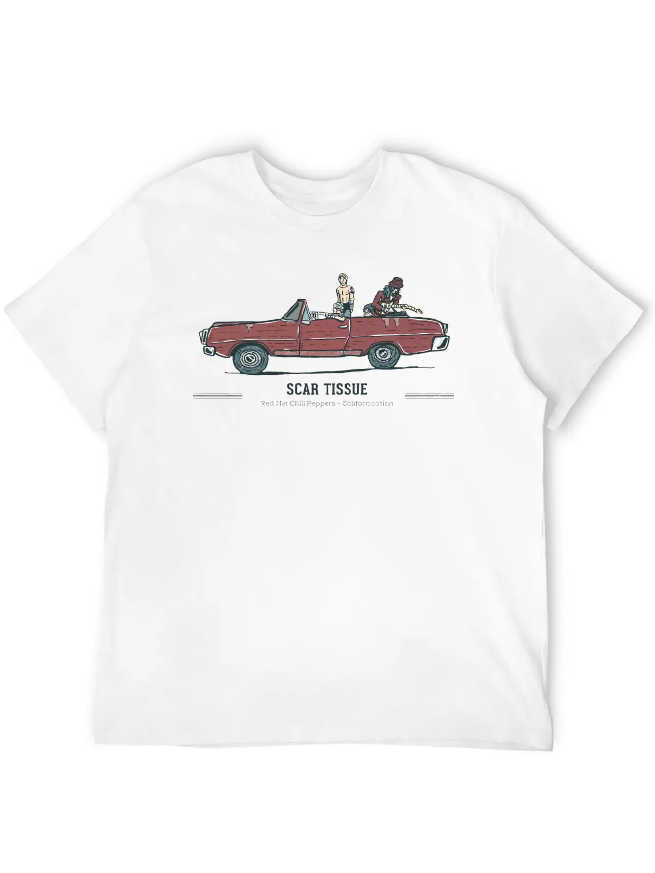 Scar Tissue Essential Cotton Tee For Daily Outfits – Unisex Style