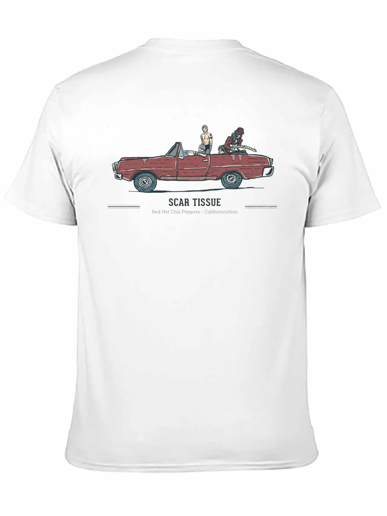 Scar Tissue Essential Cotton Tee For Daily Outfits – Unisex Style