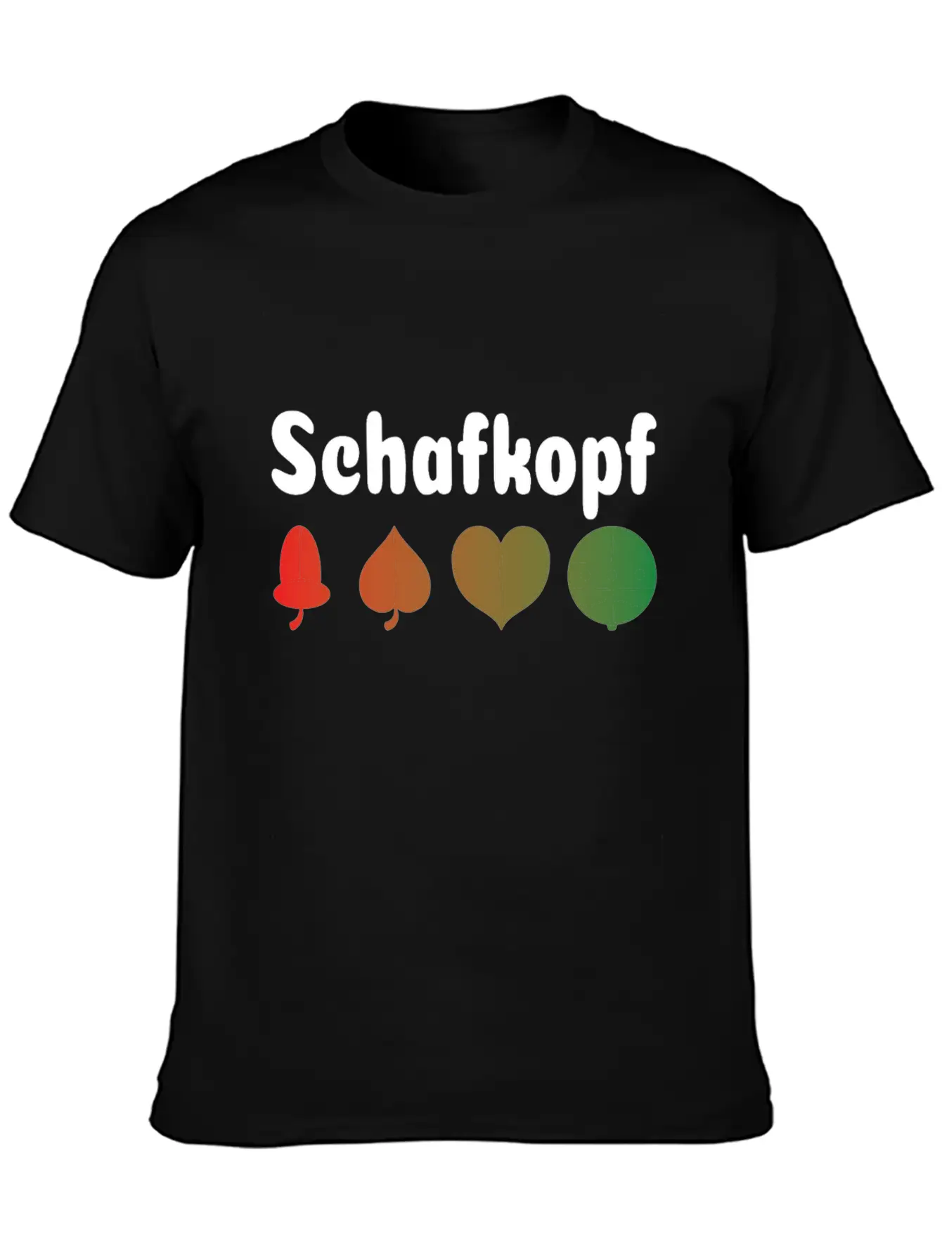 Schafkopf Bavarian Card Game Gift Unisex Casual T-Shirt – Clean Design For Daily Comfort