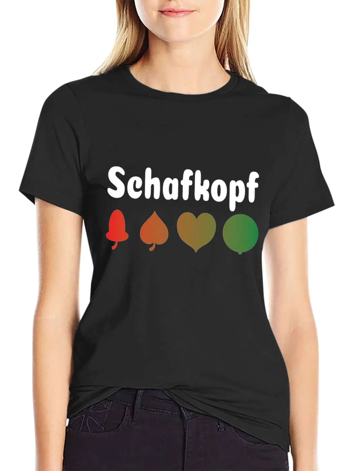 Schafkopf Bavarian Card Game Gift Unisex Casual T-Shirt – Clean Design For Daily Comfort