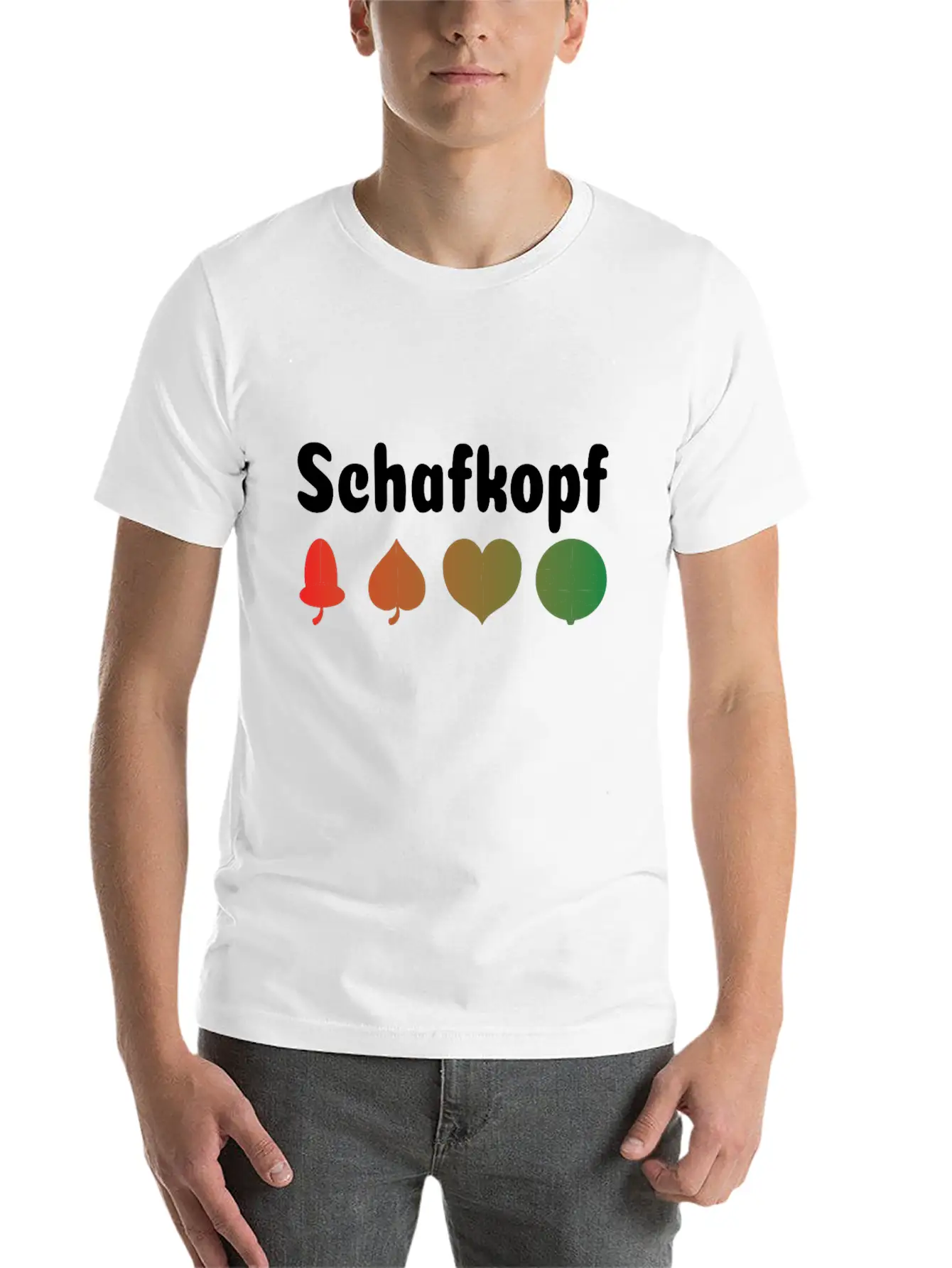 Schafkopf Bavarian Card Game Gift Unisex Casual T-Shirt – Clean Design For Daily Comfort