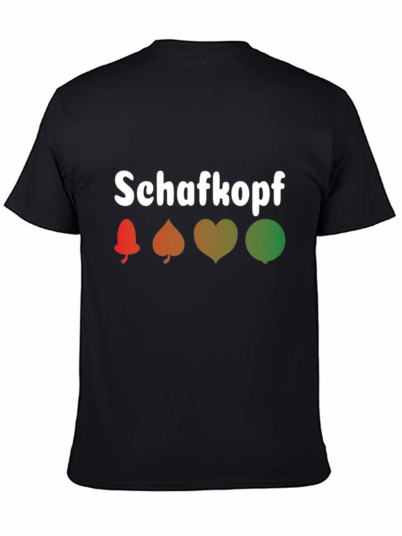 Schafkopf Bavarian Card Game Gift Unisex Casual T-Shirt – Clean Design For Daily Comfort