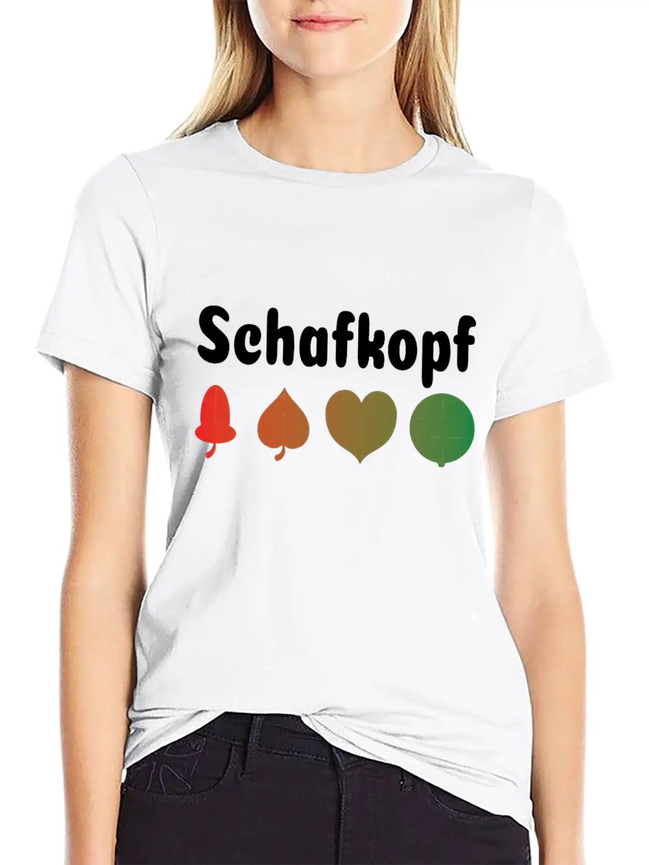 Schafkopf Bavarian Card Game Gift Unisex Casual T-Shirt – Clean Design For Daily Comfort